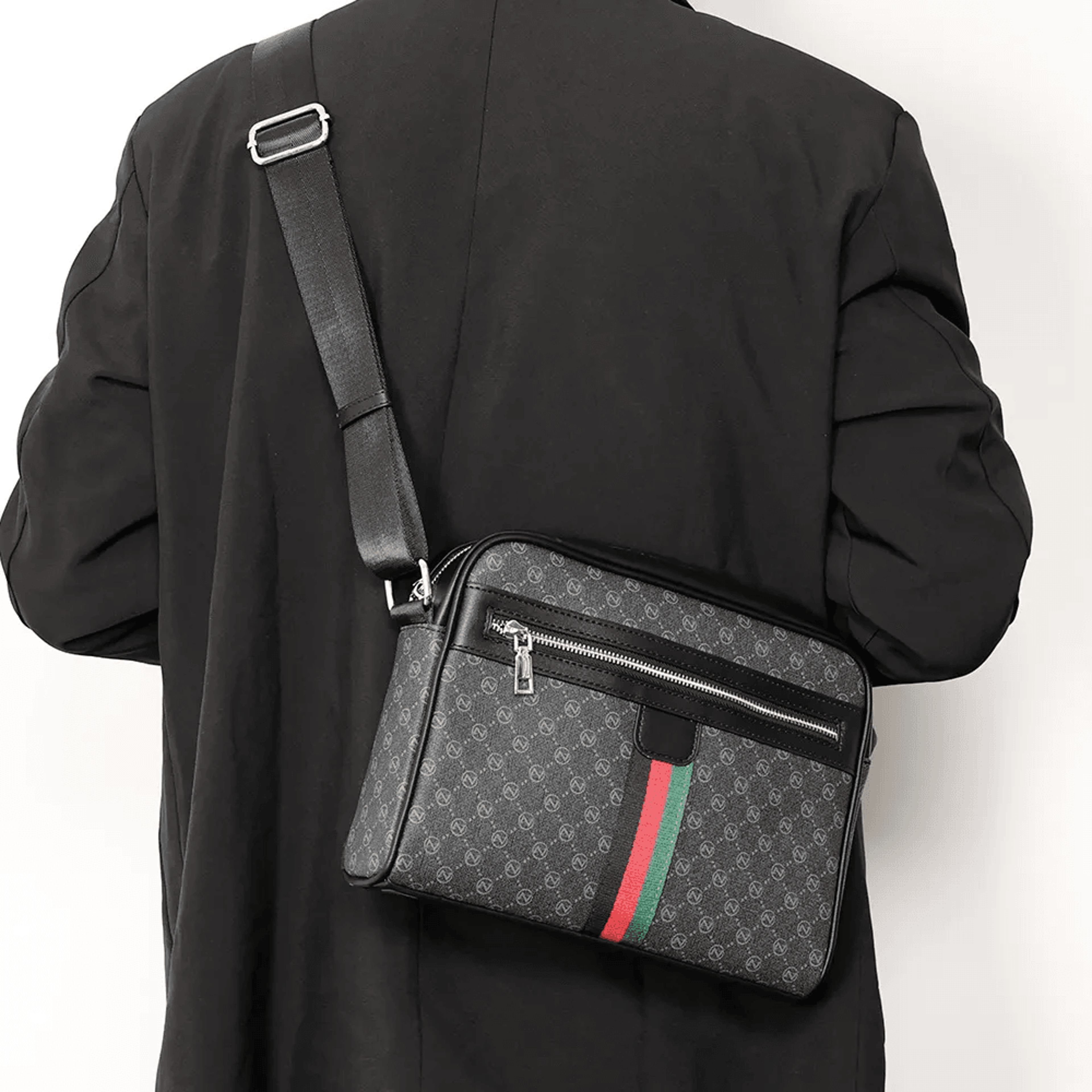 Men Multifunctional Shoulder Bag With Large Capacity 0