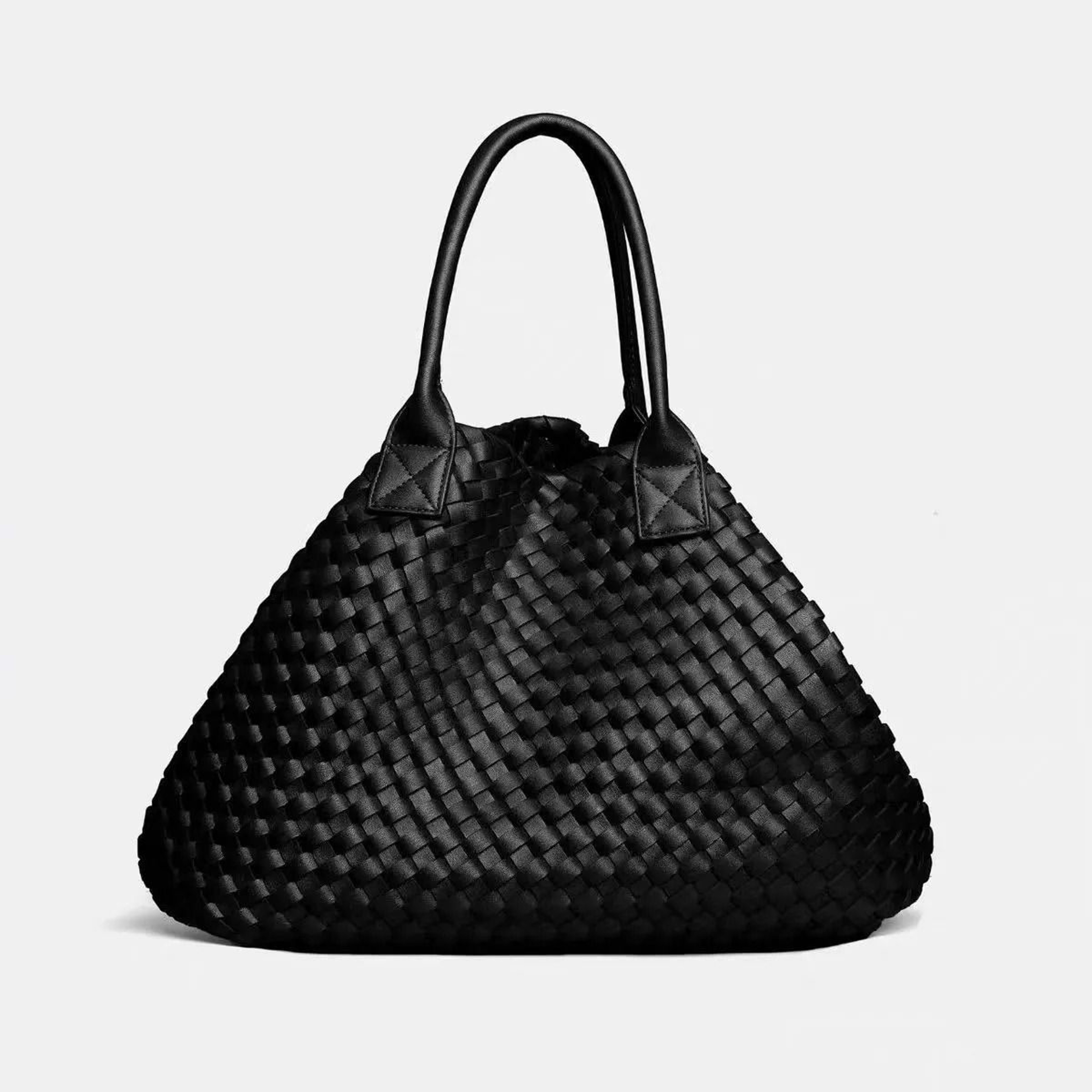 Woven Tote Bag Large Capacity Single Shoulder Handbag 1