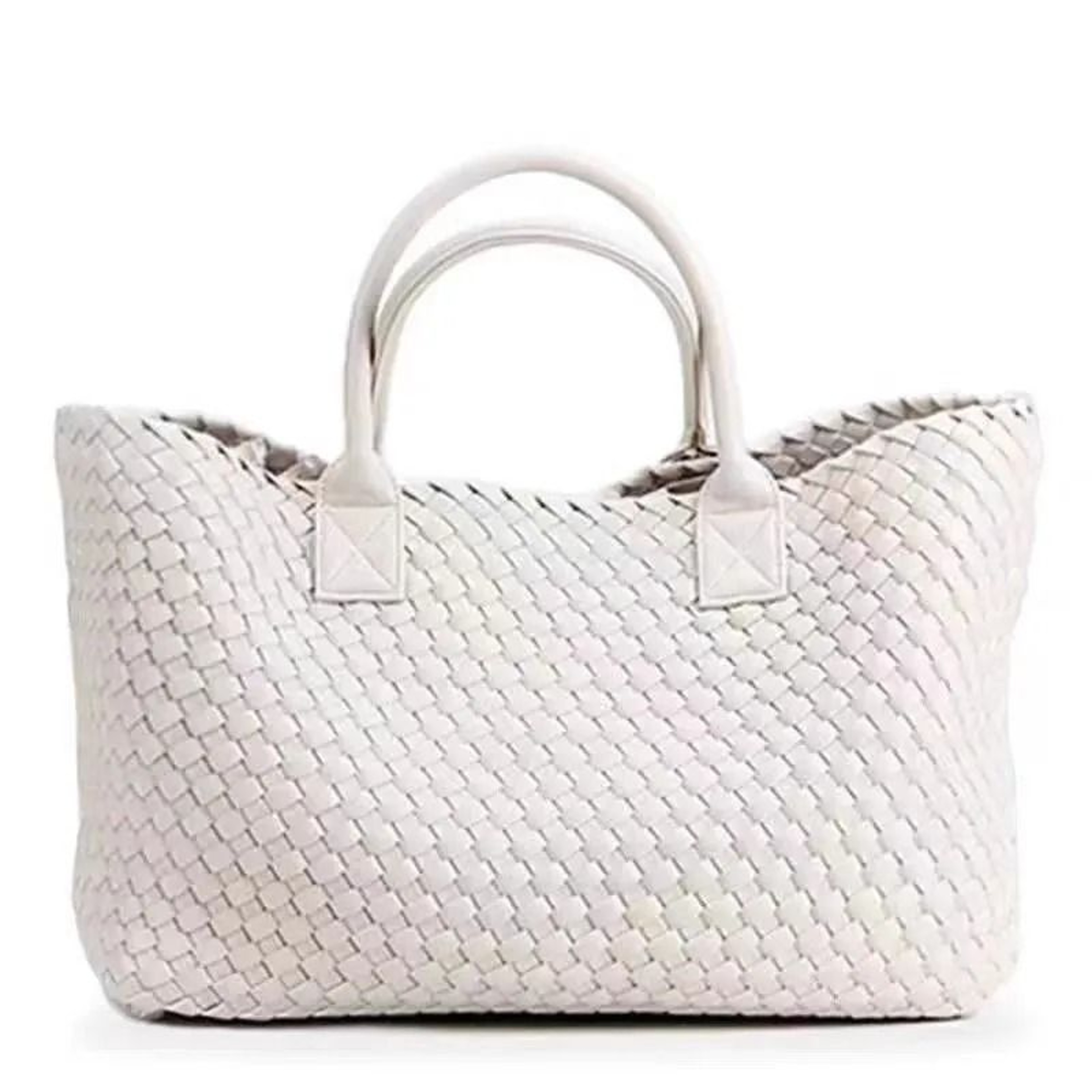 Woven Tote Bag Large Capacity Single Shoulder Handbag 2