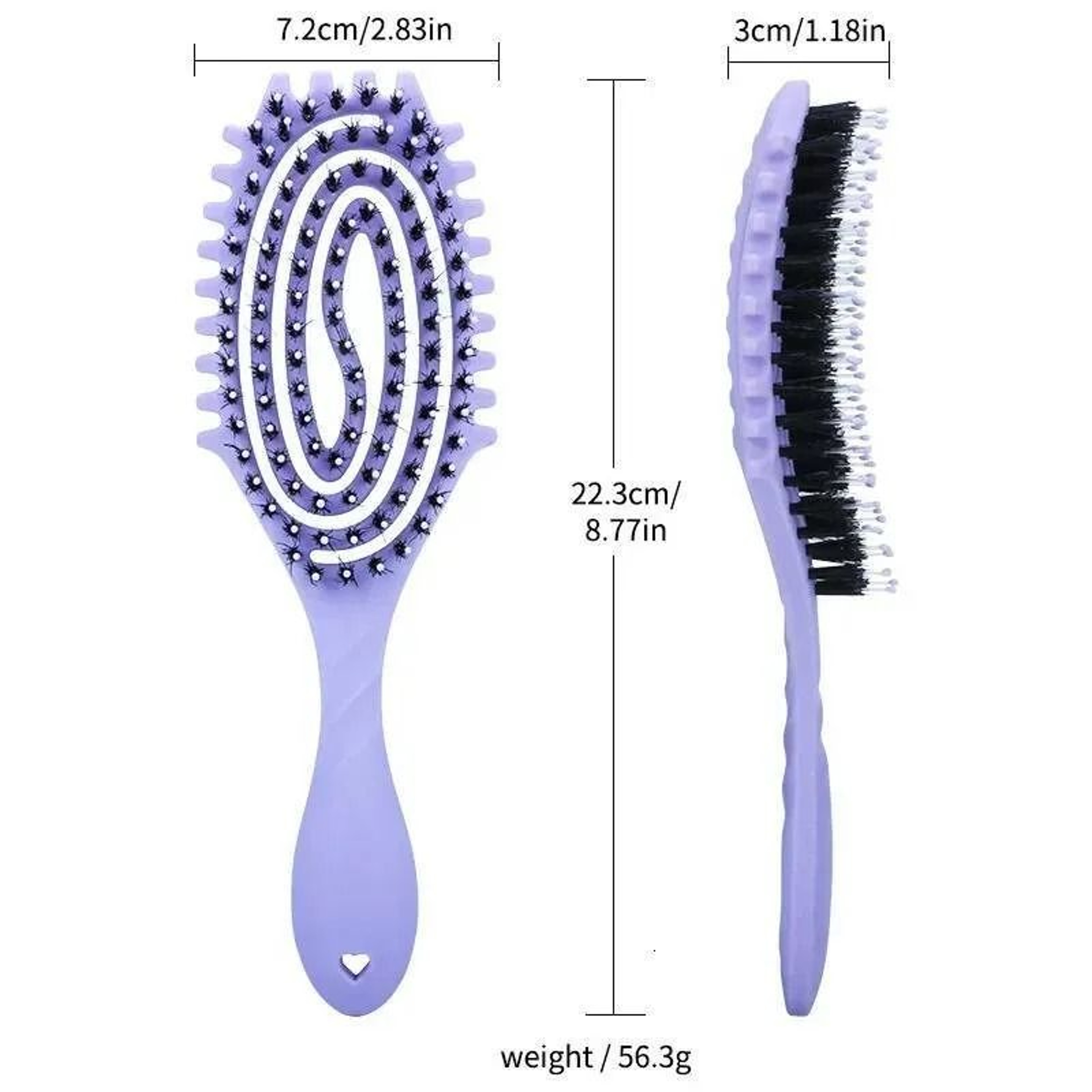 Curly Hair Styling Brush For Curl Definition And Real Hair Wigs 3
