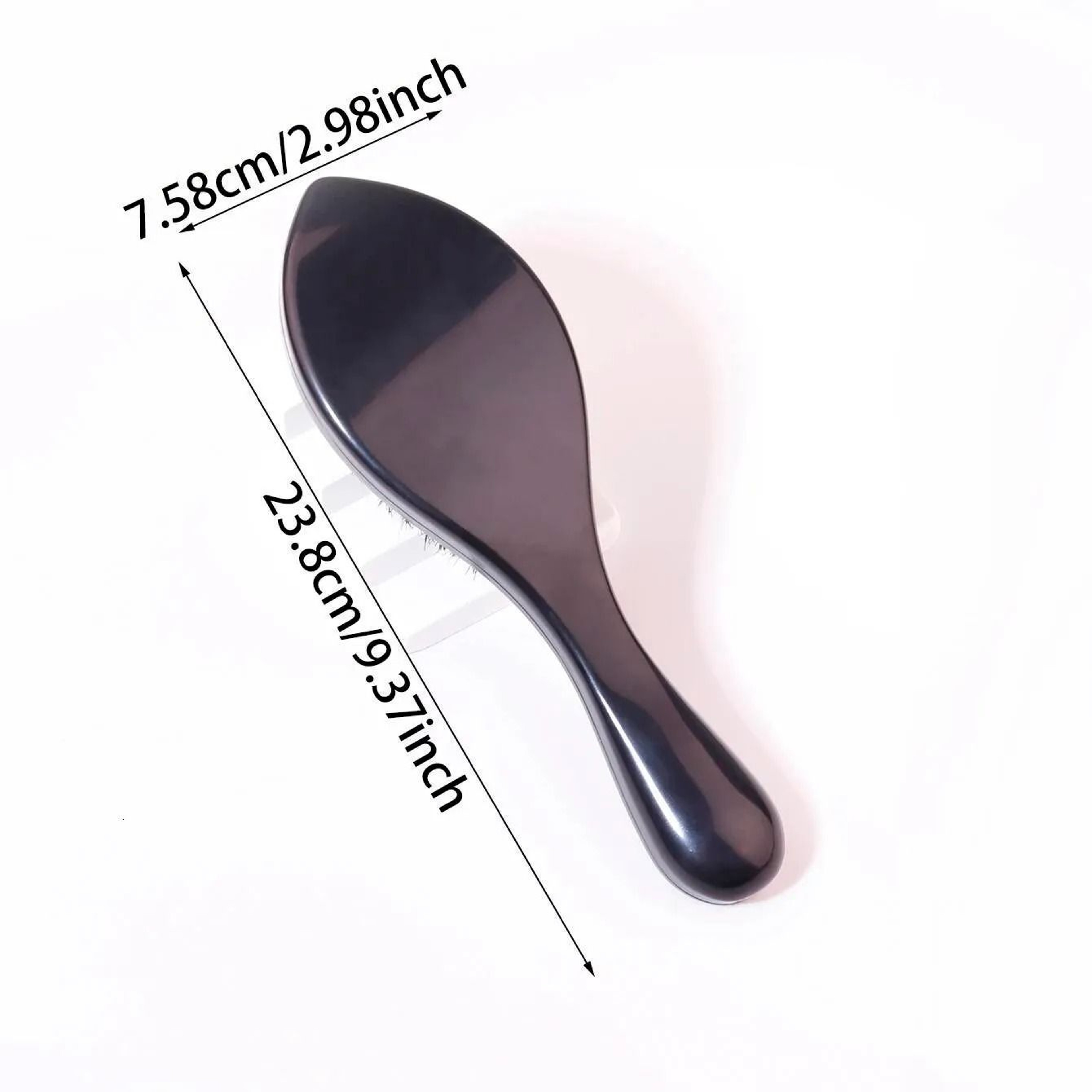 AntiStatic Bristle Wig Brush With Handle For Real Hair Wigs 2