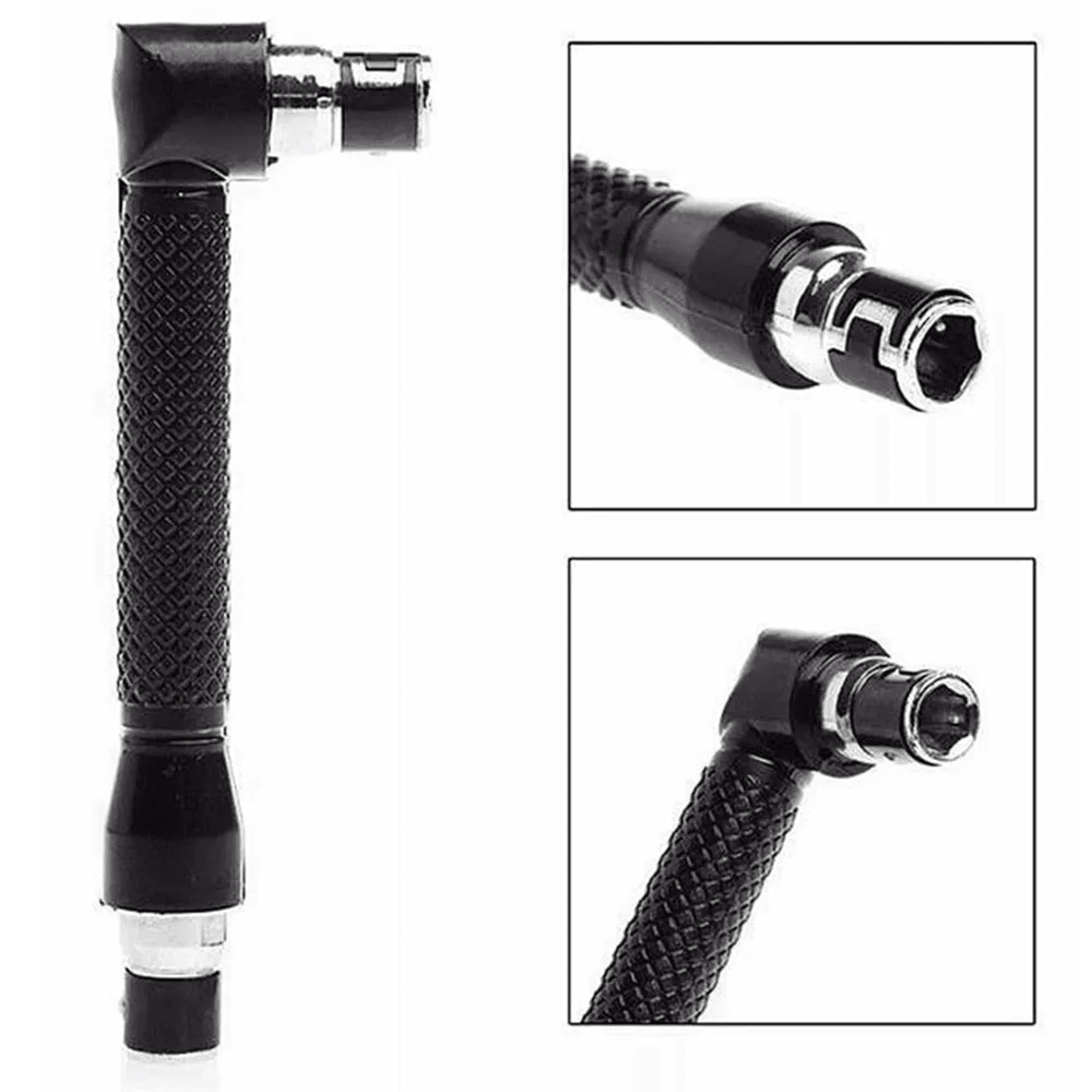 Right Angle Screwdriver Bit Set With LShaped 90 Degree Double Head Handle And Bits 2
