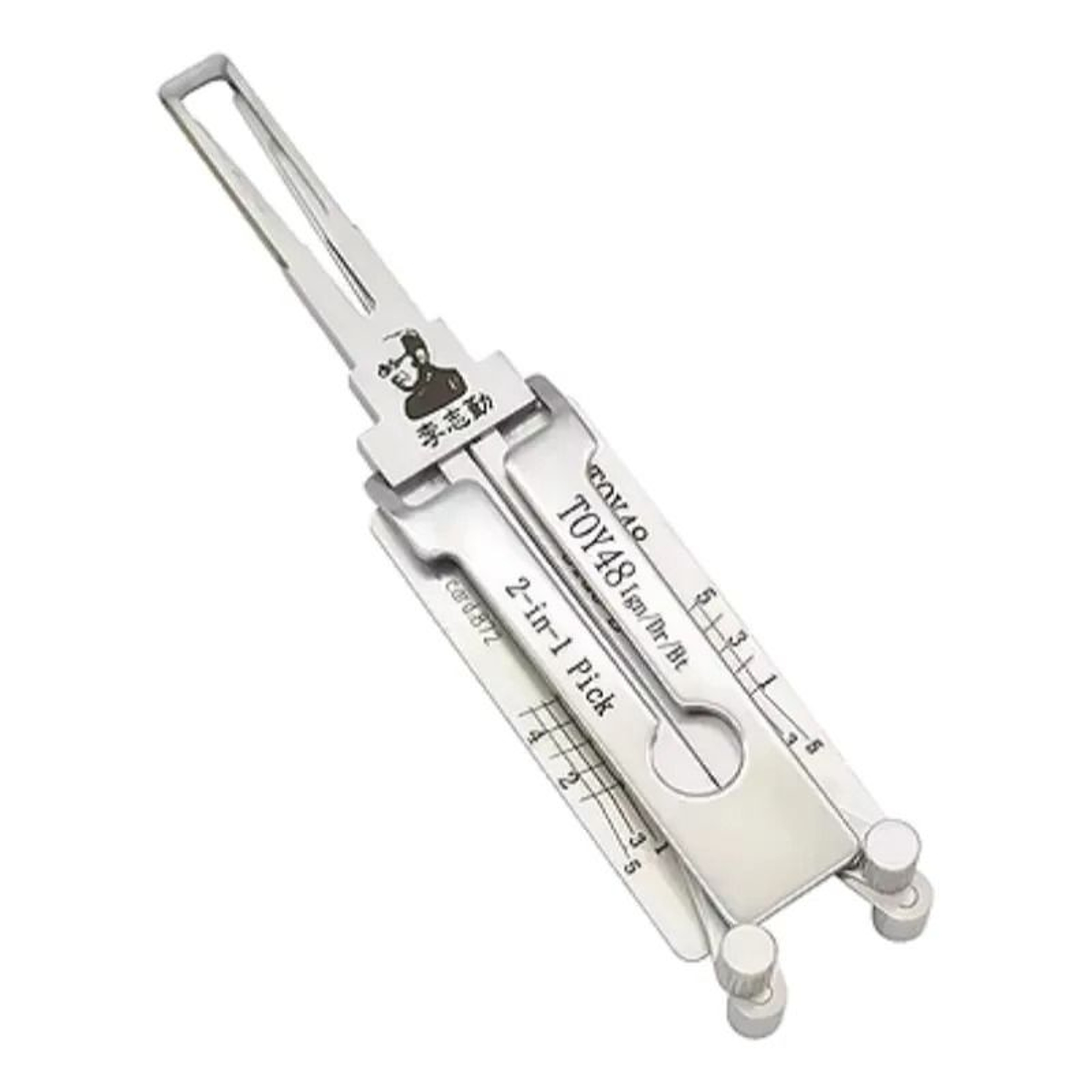 Automotive Lock Pick And Decoder Tool Stainless Steel 1