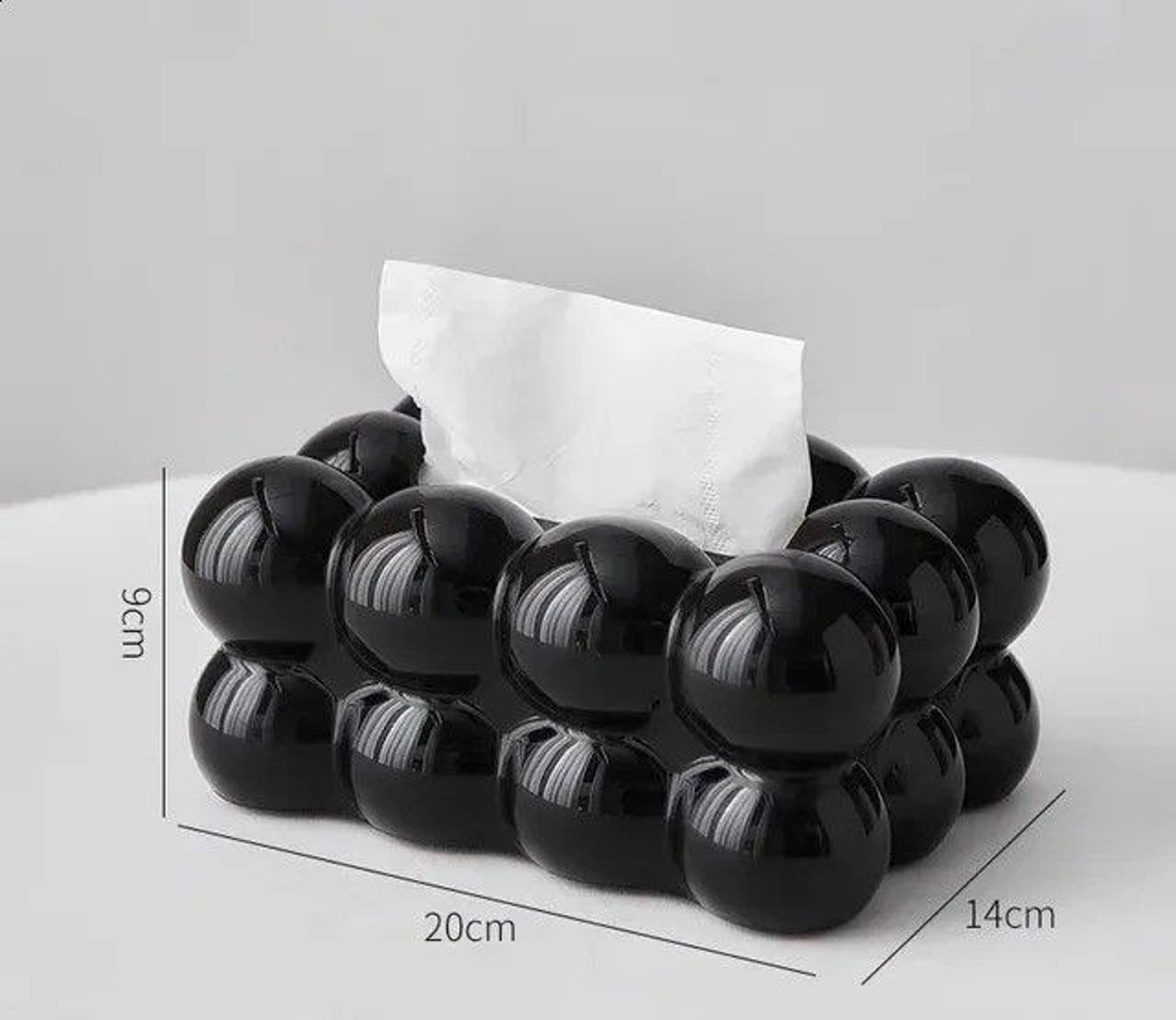 Modern Rectangular Tissue Box Holder For Car Home And Office 2