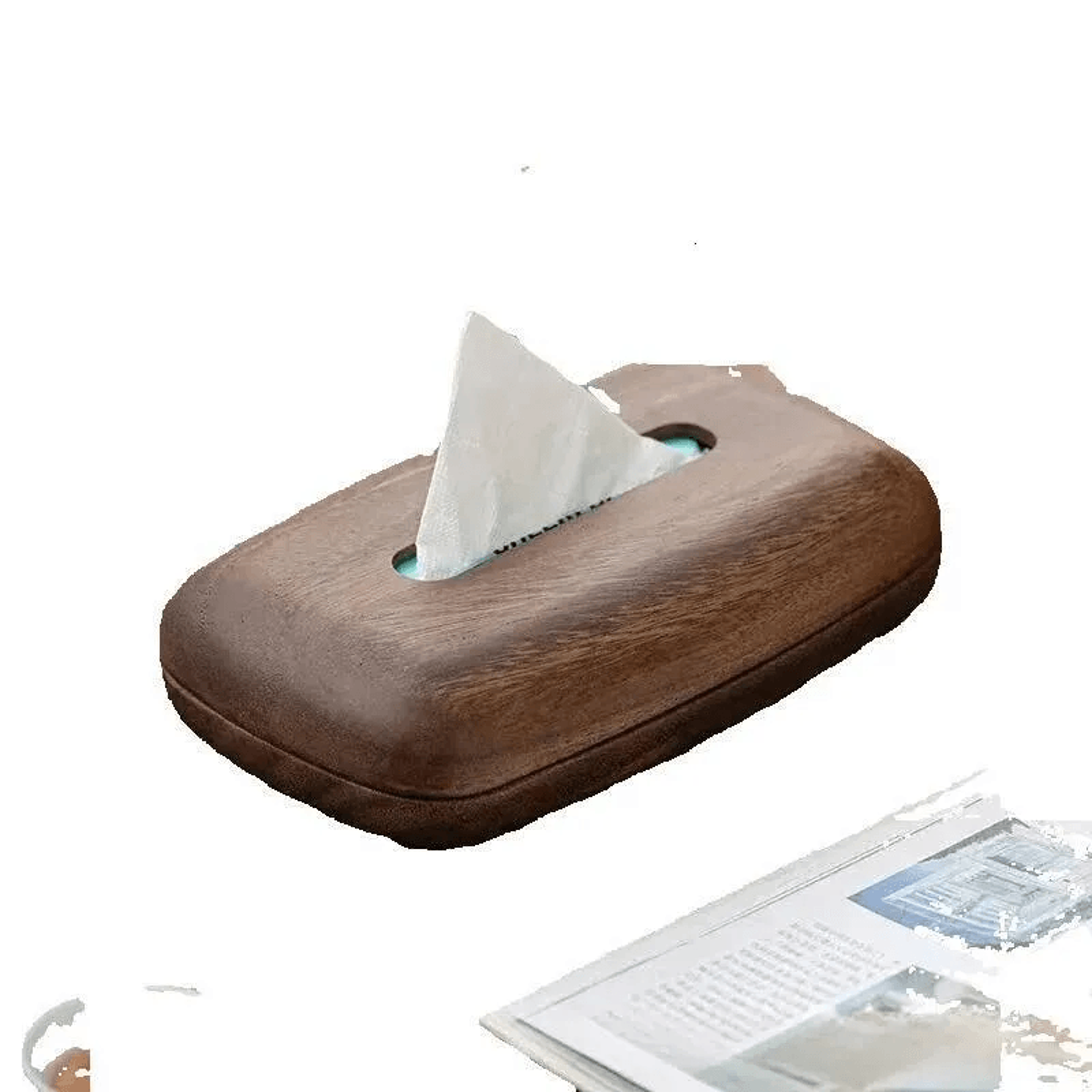 Modern Tissue Box Cover With Easy Access And Smooth Finish 3