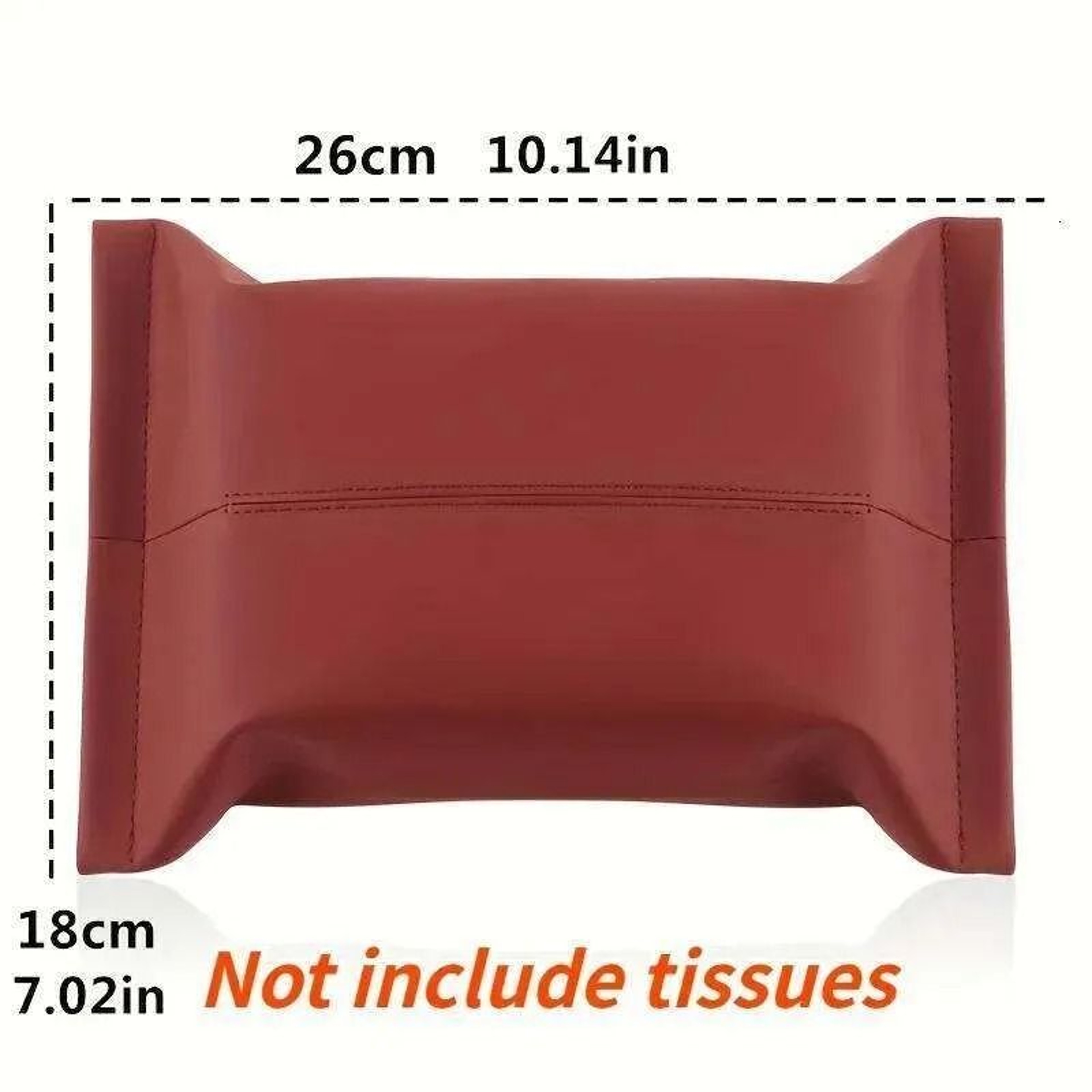 Car Tissue Holder With Headrest And Sun Visor Mounting 3