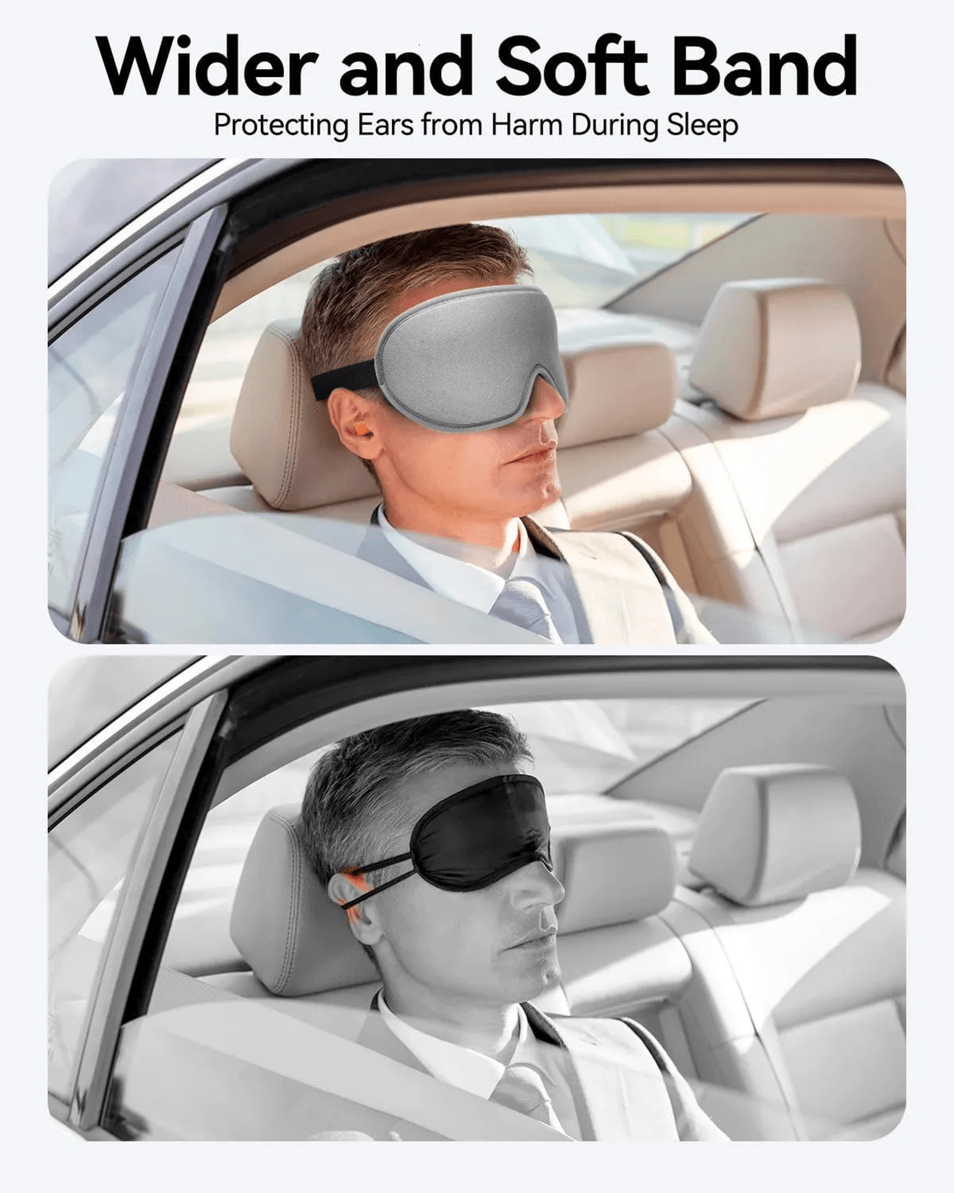 Soft Sleep Eye Mask With Light Blocking Breathable Design 6
