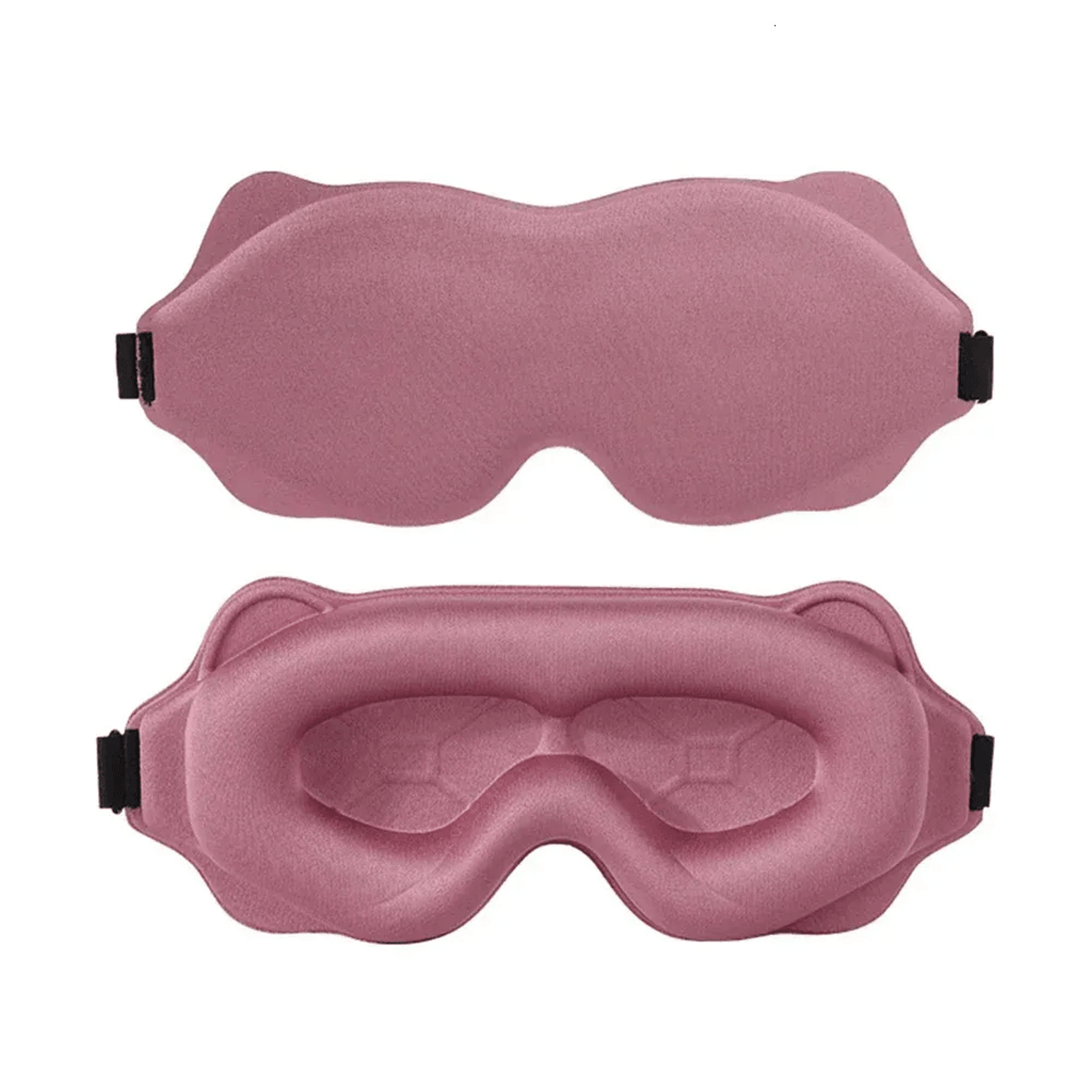 Adjustable Sleeping Eye Mask With Soft Padding And Eye Relaxation Massager 4
