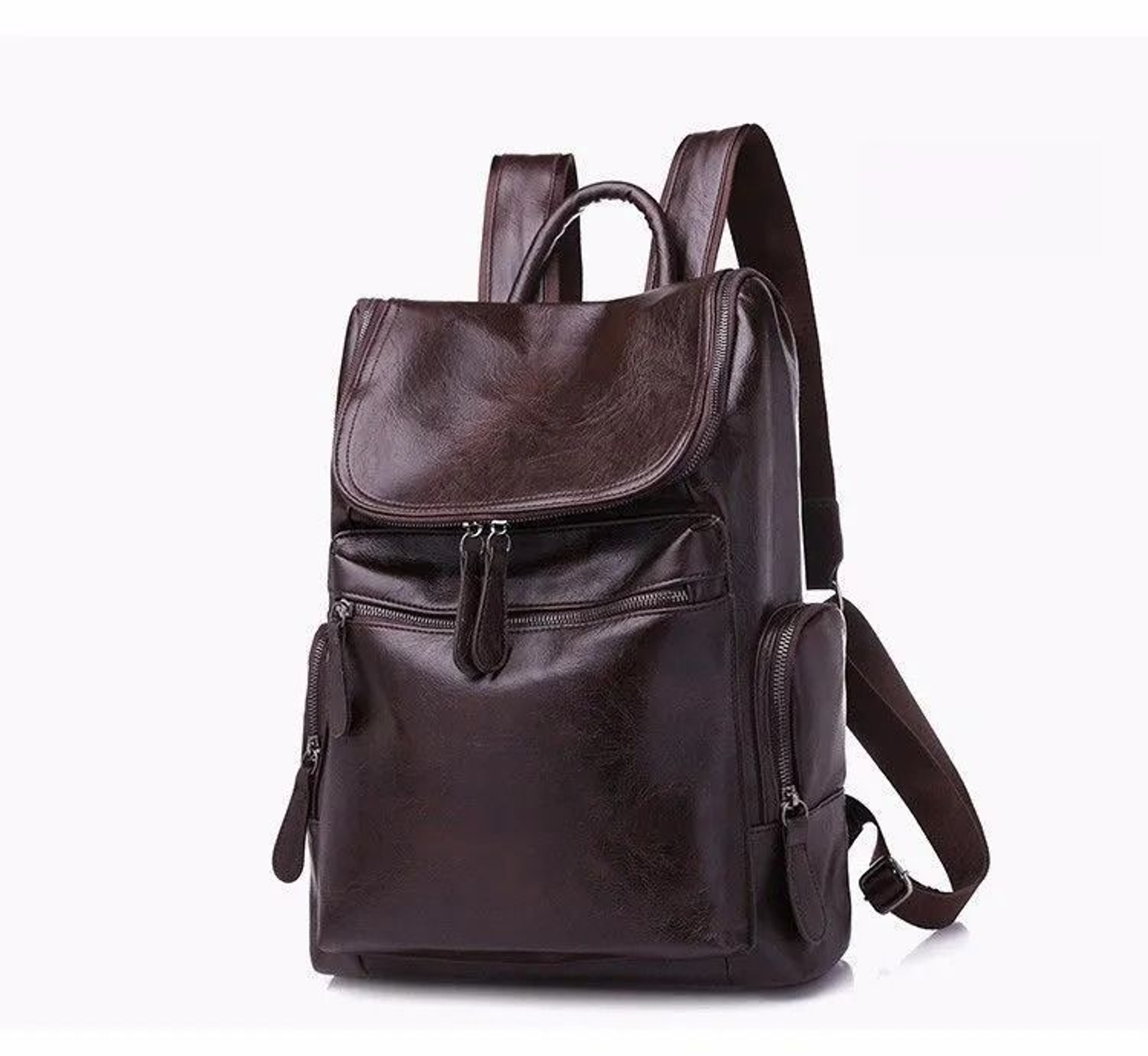 Men Plaid Laptop Backpack With Large Capacity Storage 1