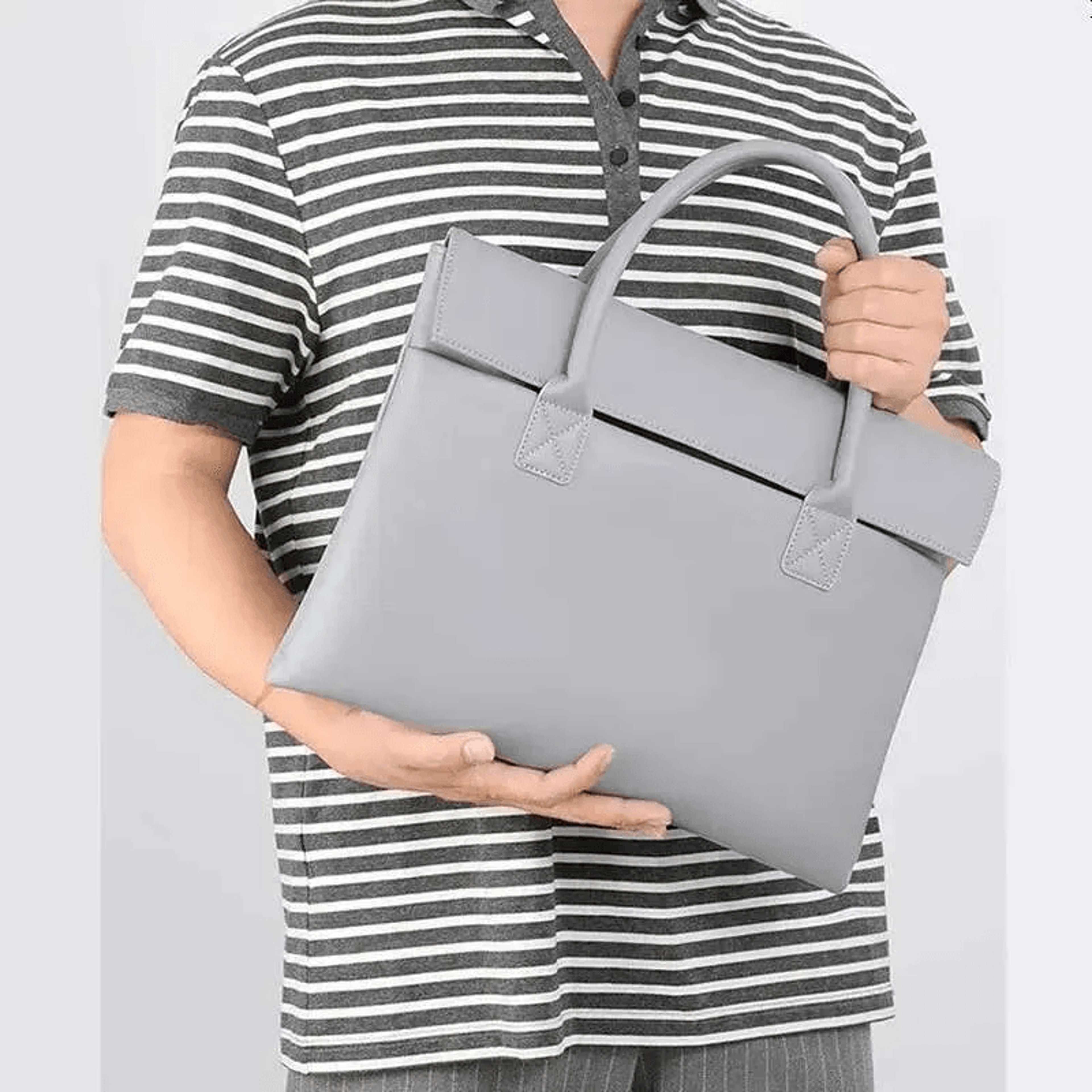 PU Leather Executive Briefcase For Laptop And Office Work 0