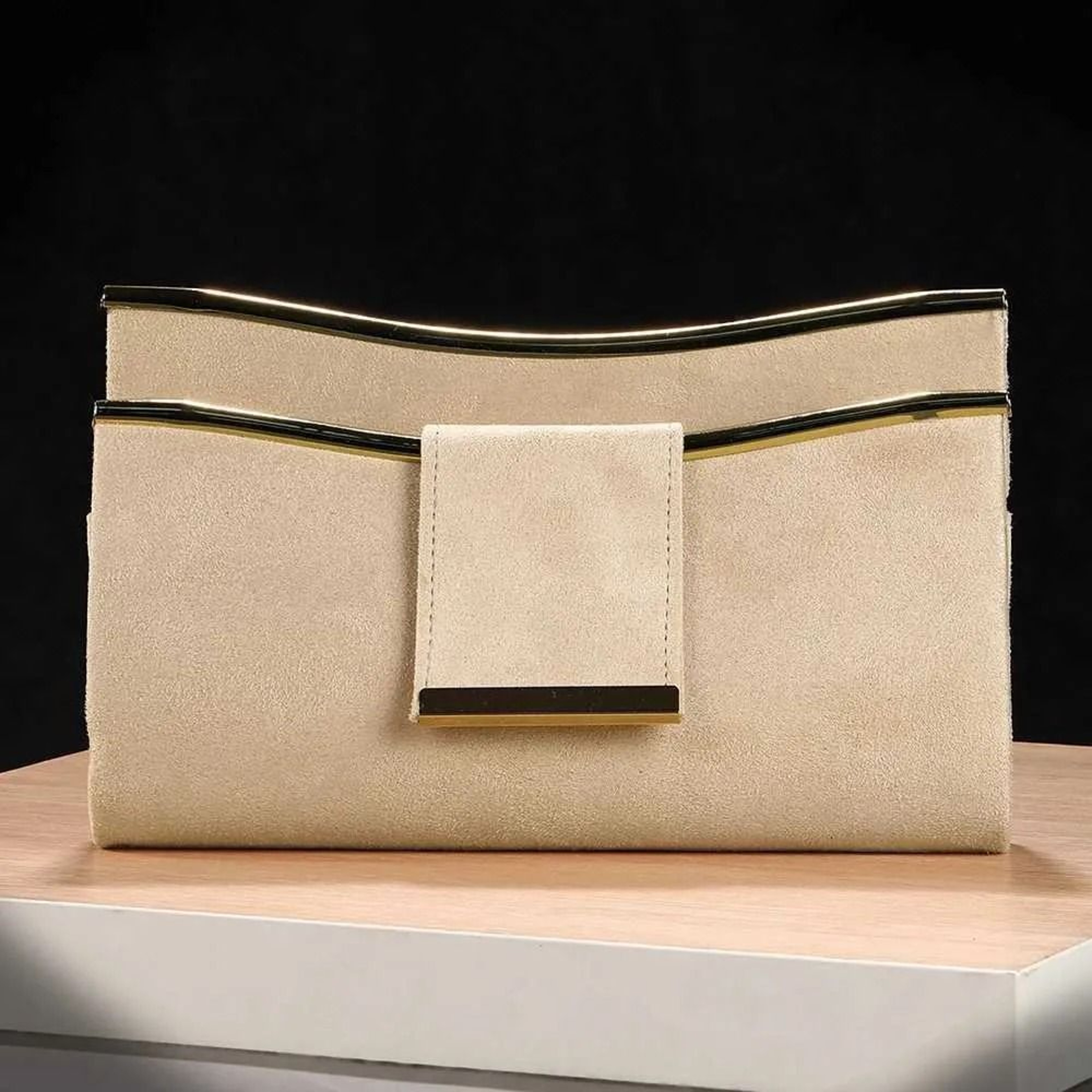 PU Evening Shoulder Bag With Plain Design For Parties And Special Occasions 0