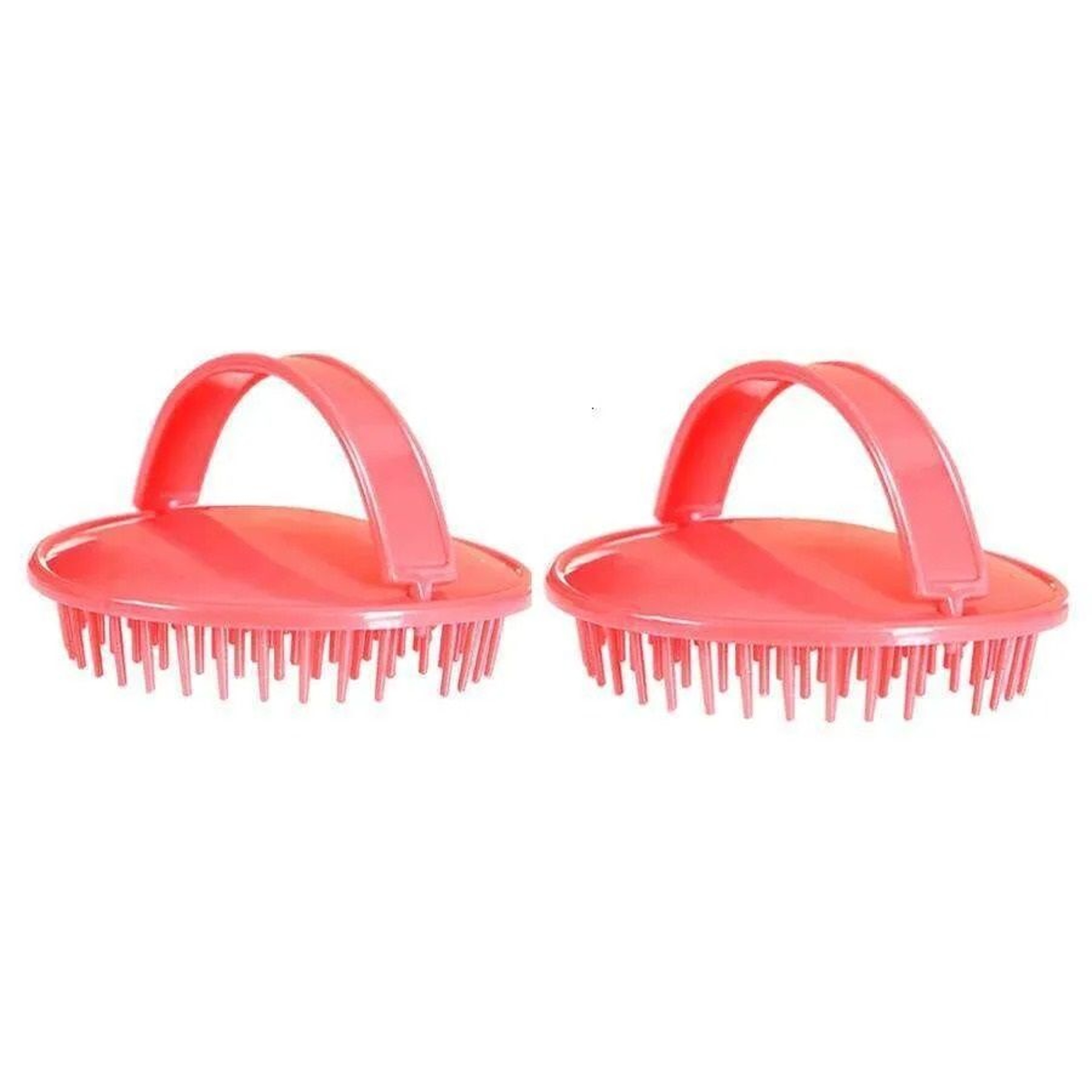 Silicone Scalp Massager Brushes With AntiSlip Grip For Shampooing 0