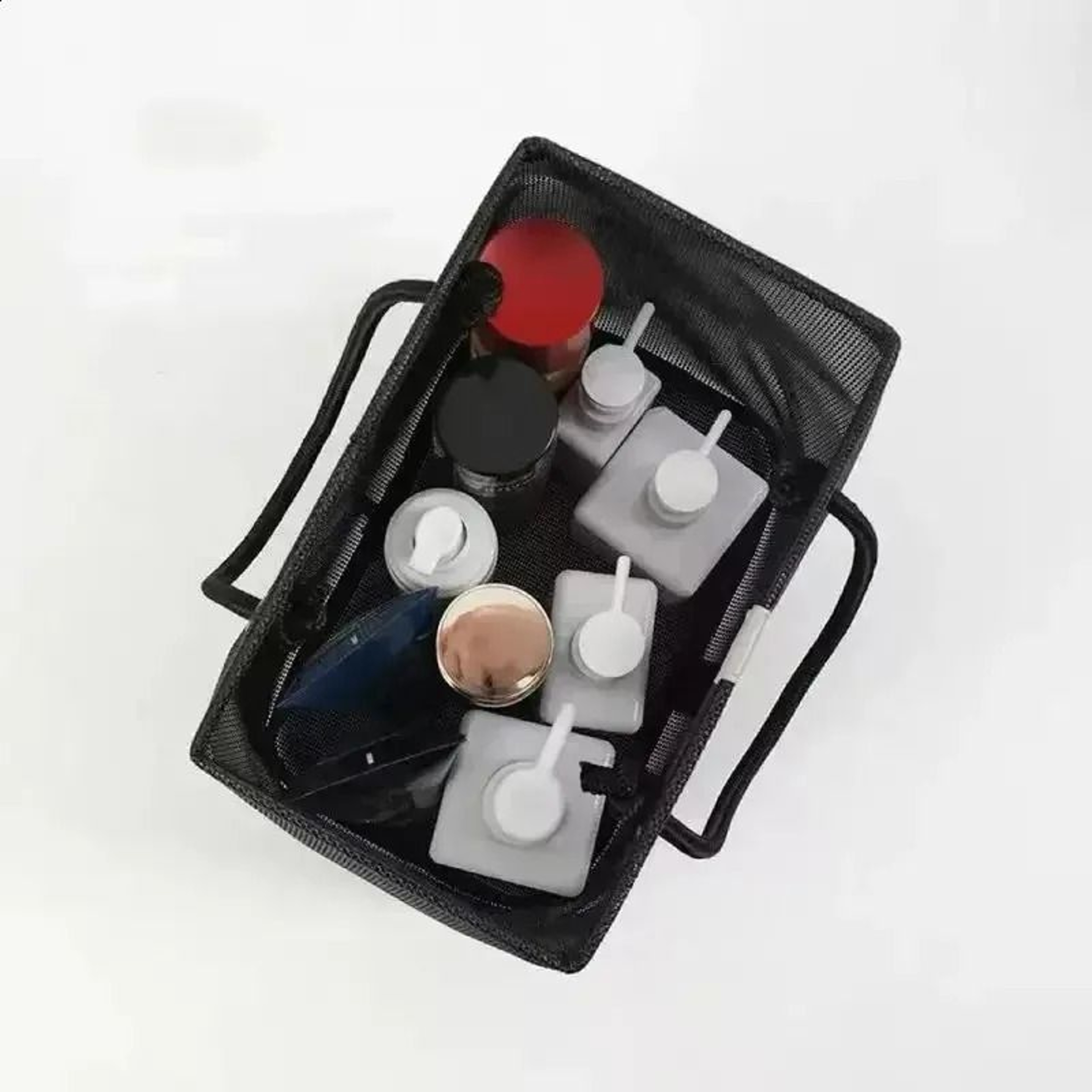 Large Capacity Transparent Cosmetic Bag Waterproof Travel Makeup And Toiletry Organizer 3