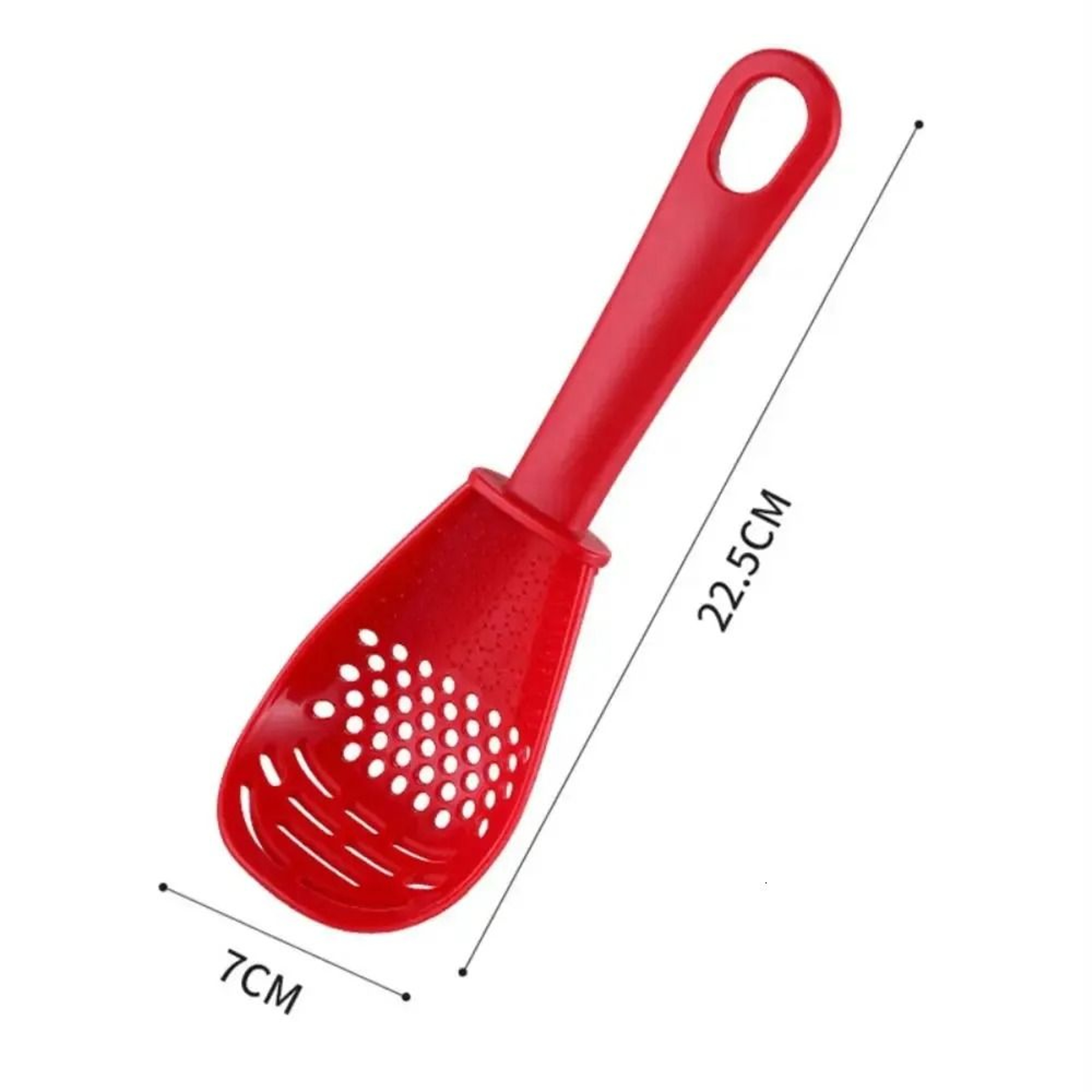 Multifunctional Cooking Spoon Strainer For Draining Mashing And Skimming 3