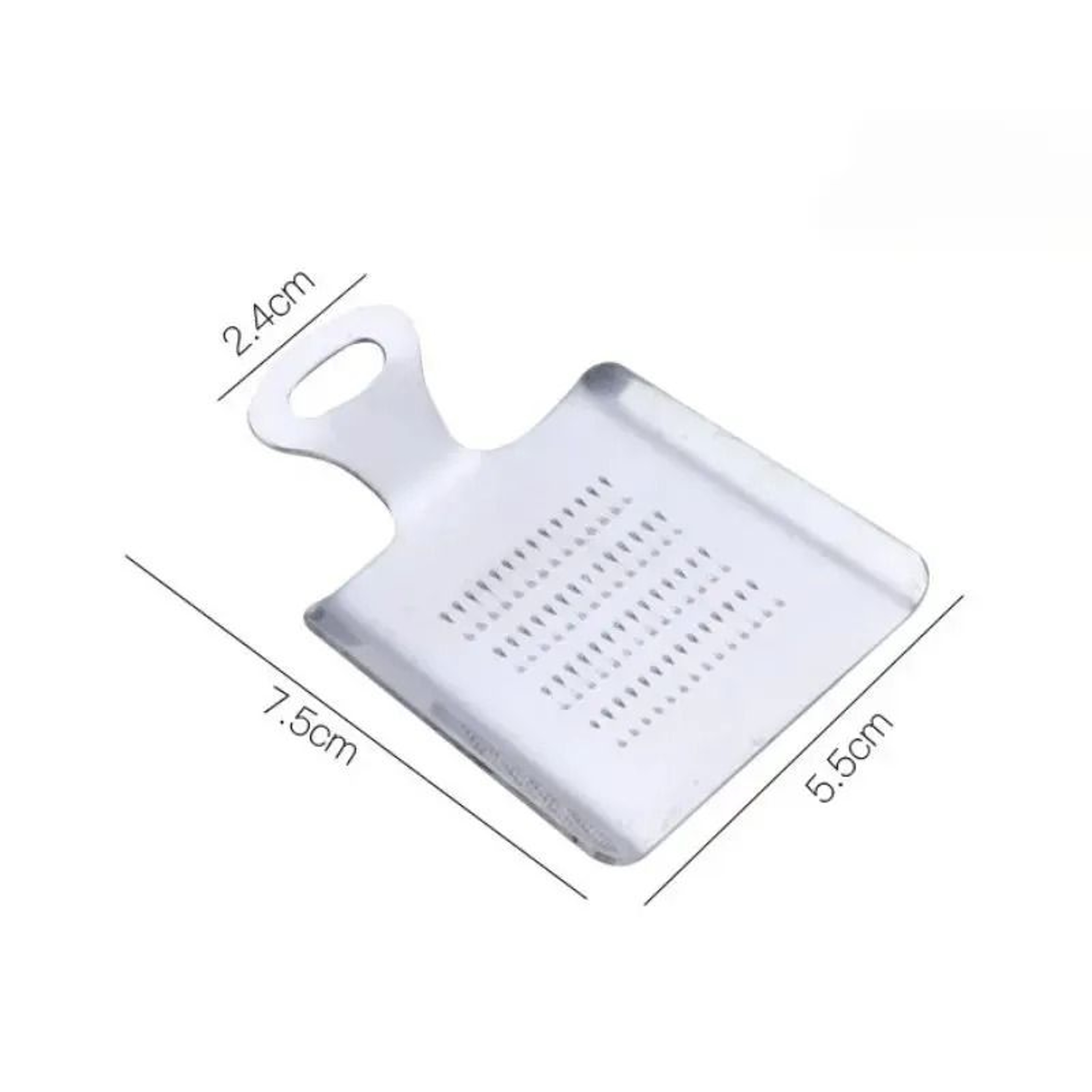 Stainless Steel Garlic Ginger And Wasabi Grater With Sharp Cutting Surface 1
