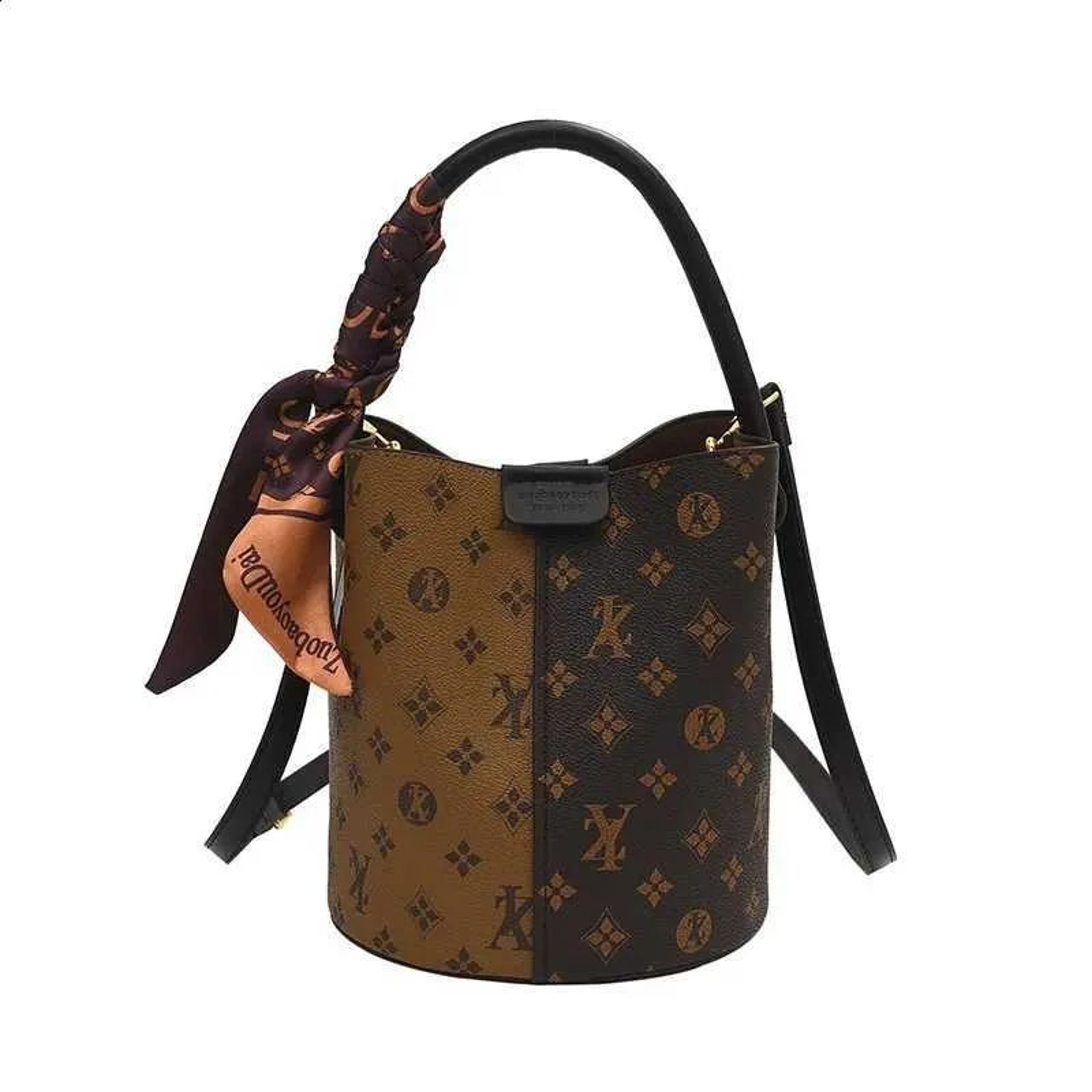 Womens Retro Print Shoulder Bag With Versatile Crossbody And Clutch Style 2