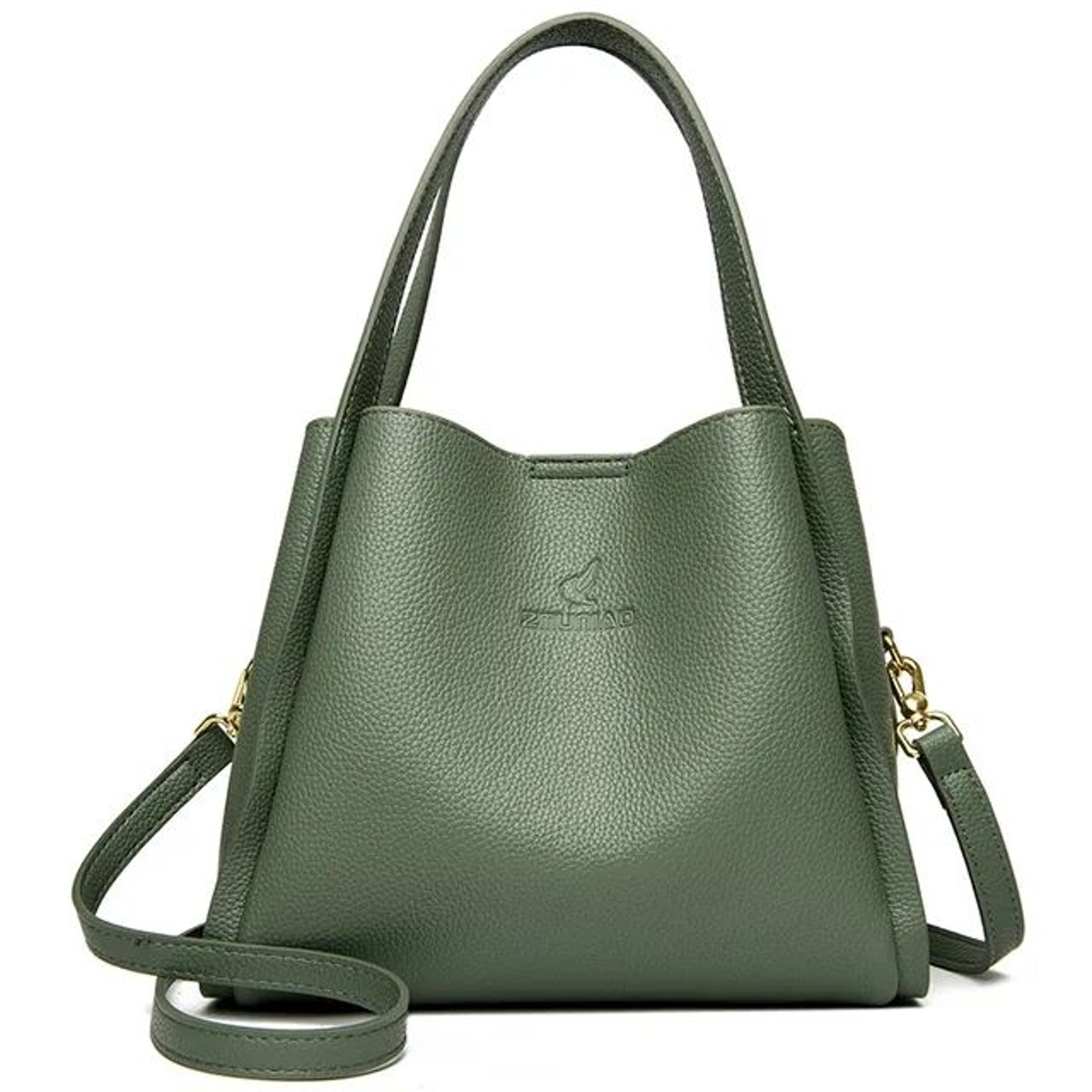 Genuine Leather Tote Bag For Women Luxury Crossbody Handbag 3