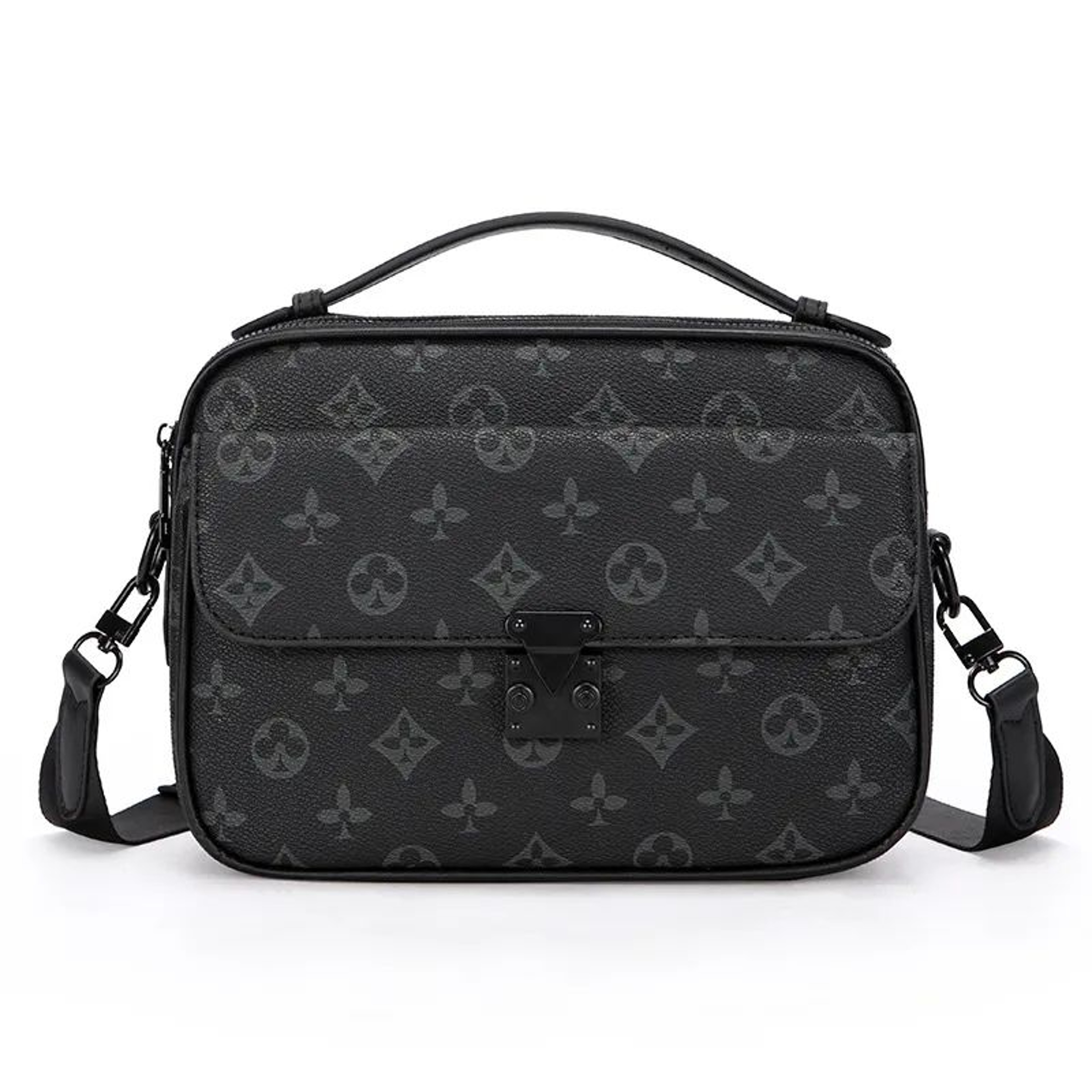 Men Business Messenger Bag With Adjustable Shoulder Strap For Work And Travel 2