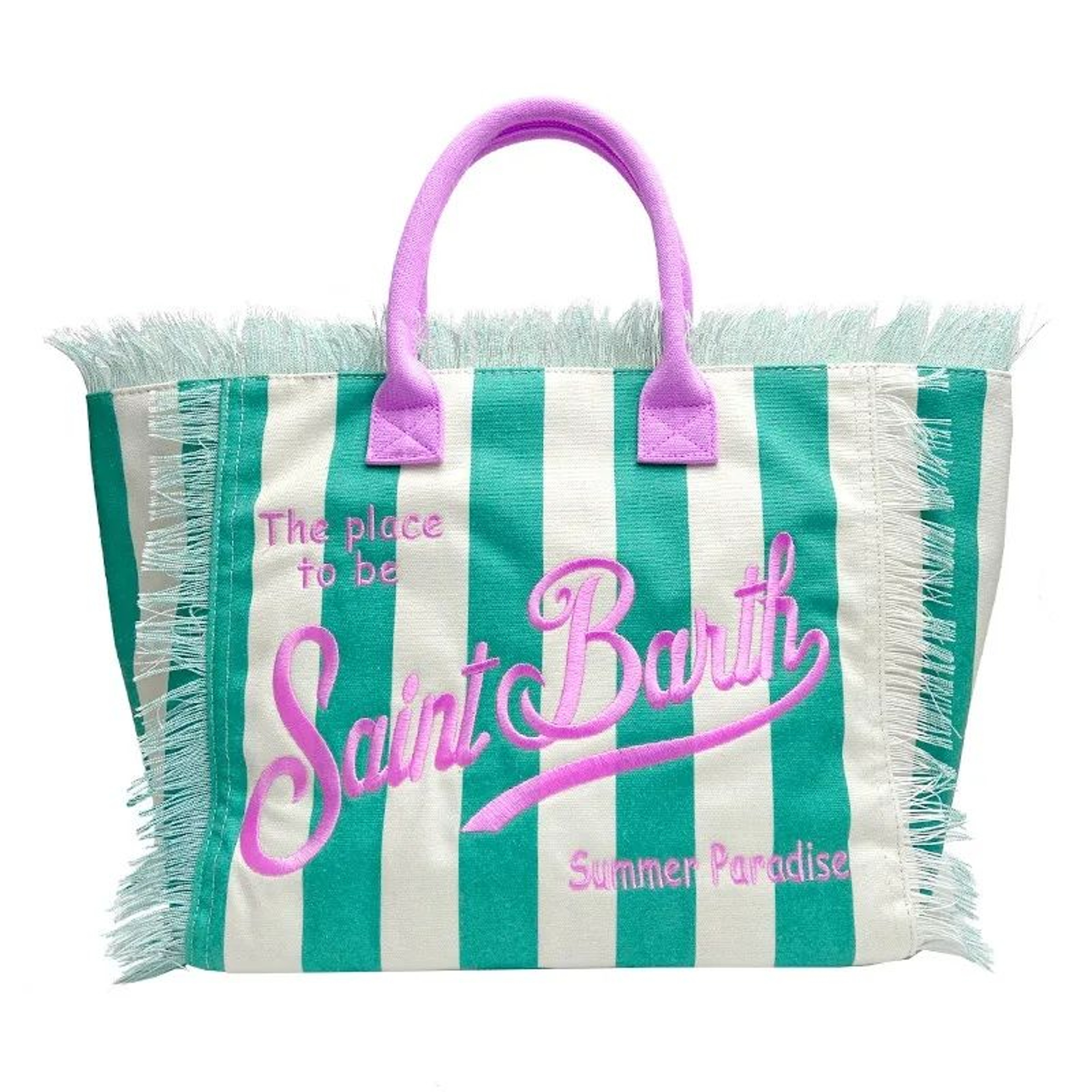 Large Canvas Denim Tote Bag With Tassel Accent For Beach And Travel 3