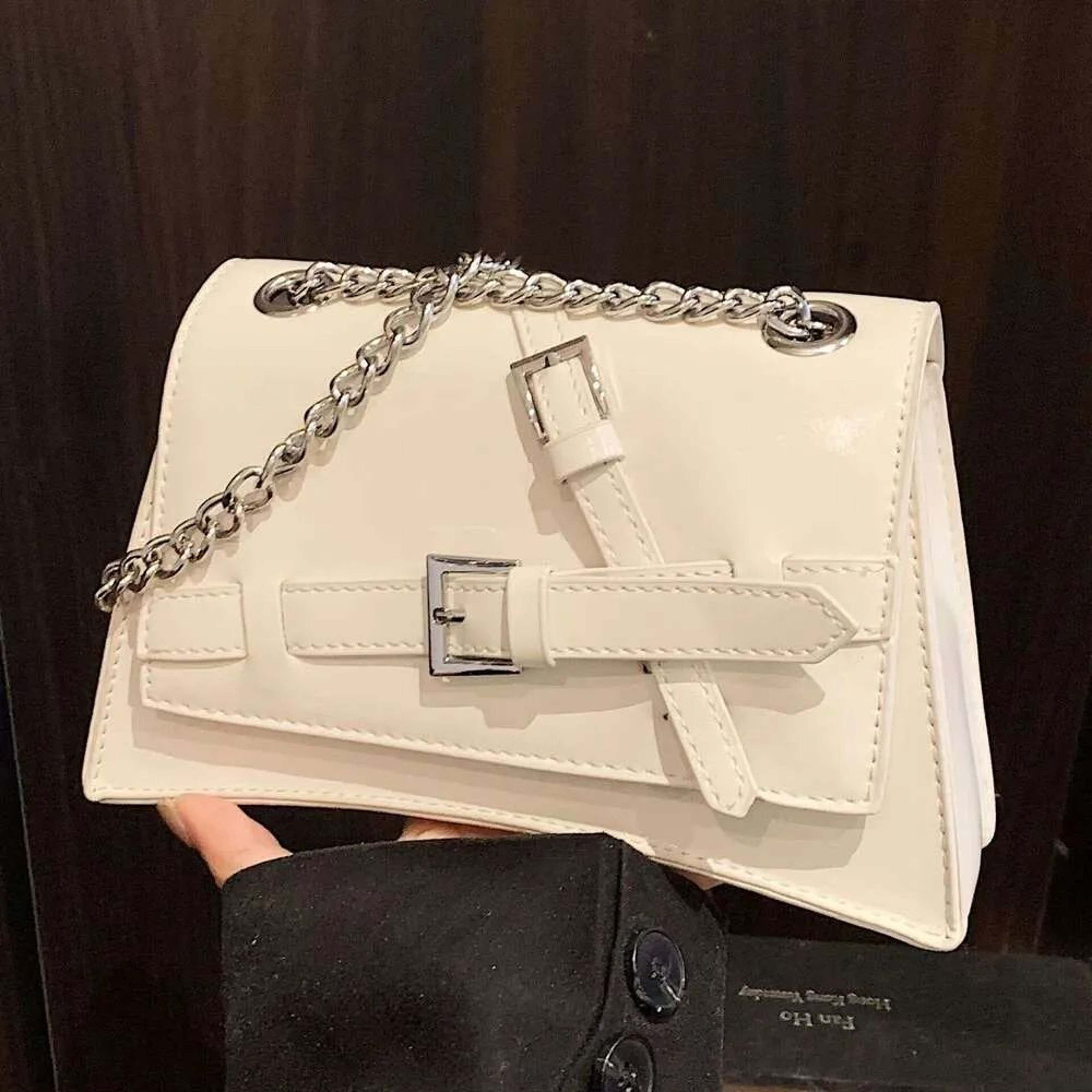 Women Small Square Crossbody Bag With Adjustable Shoulder Strap 2
