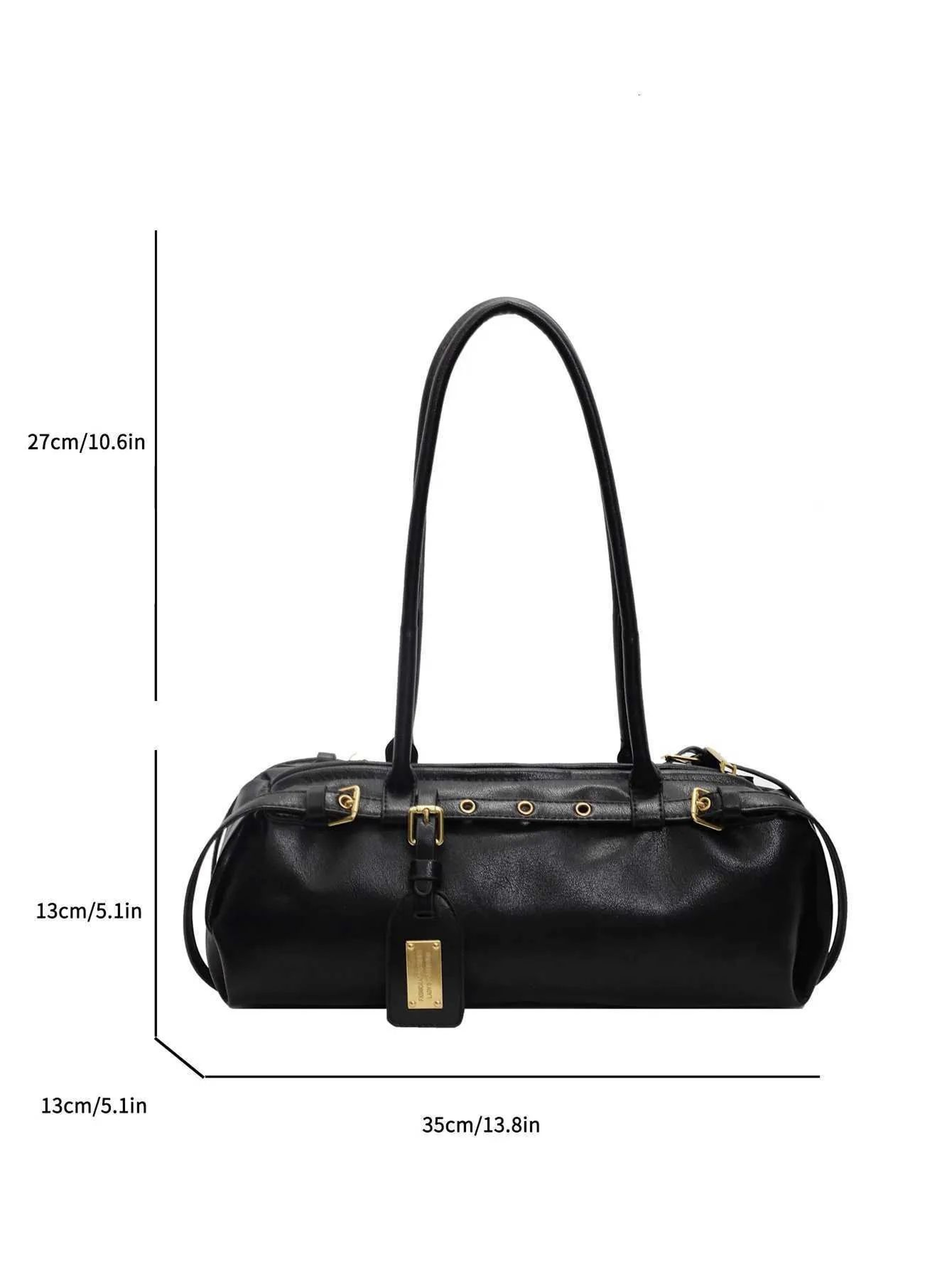 Women Vintage Style Large Capacity Crossbody Shoulder Handbag 7