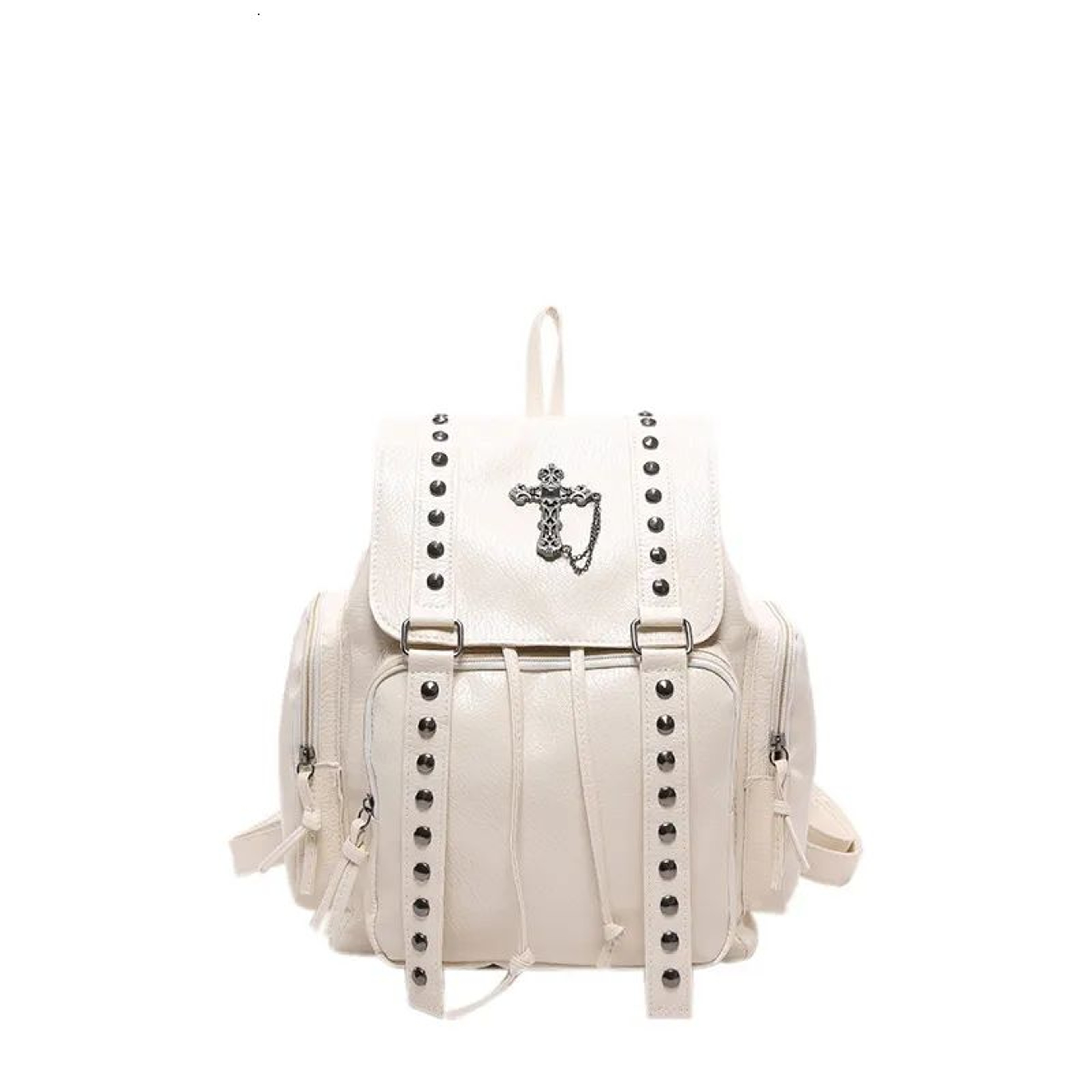 Women Large Capacity Washed Leather Backpack For Everyday Use 2