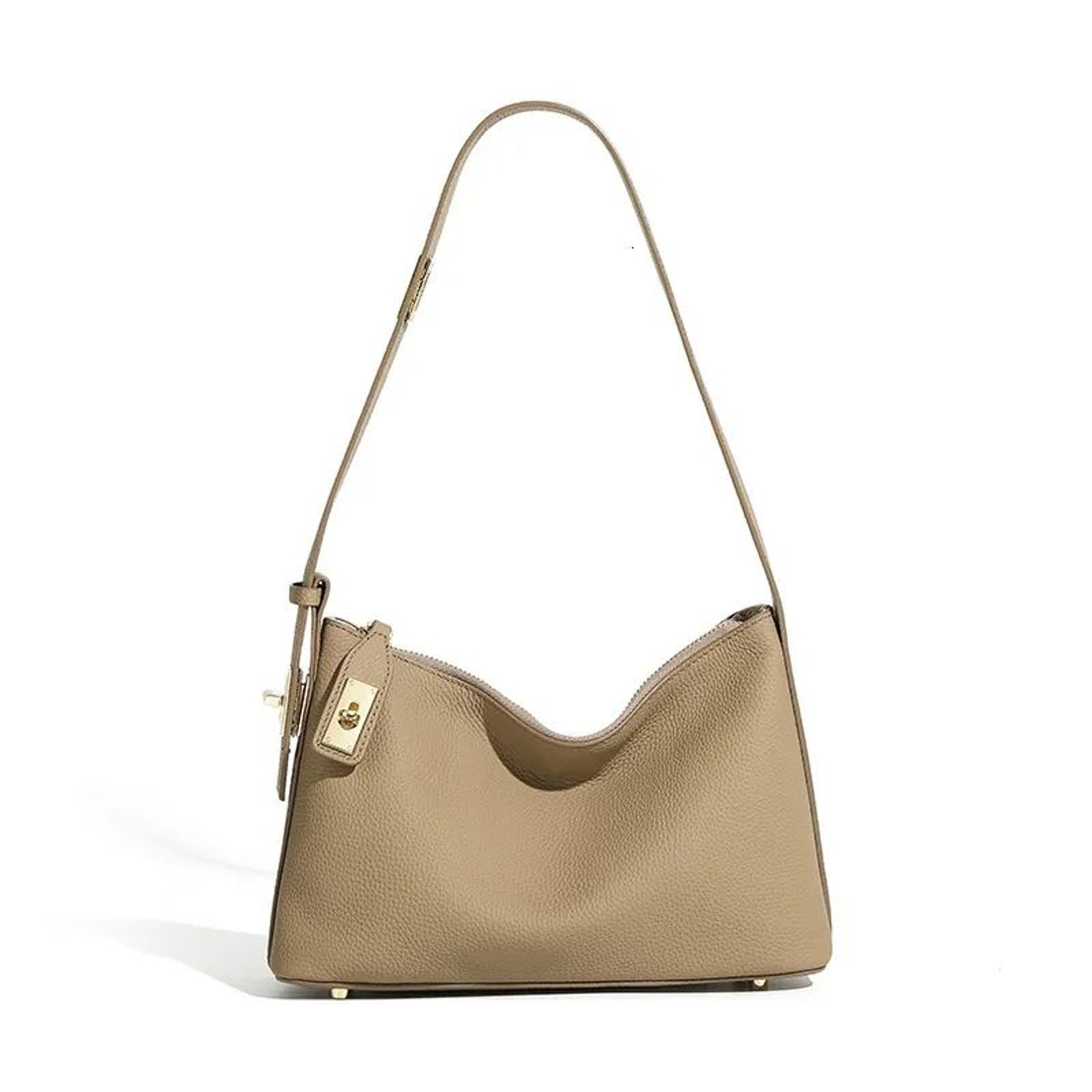 Womens Genuine Cowhide Leather Dumpling Crossbody Bag And Handbag 2