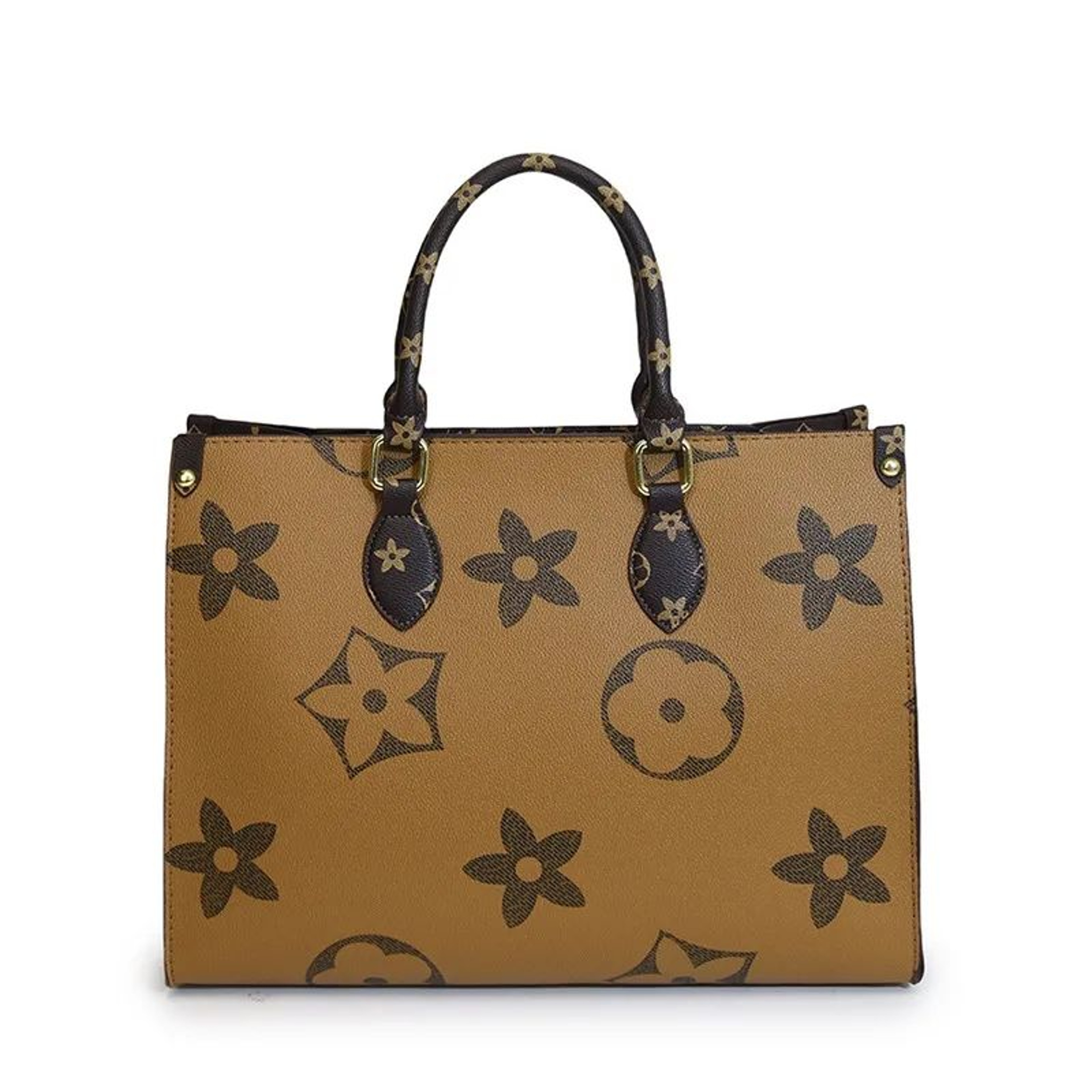 Retro Womens Shoulder Bag Large Capacity Elegant Everyday Handbag 0