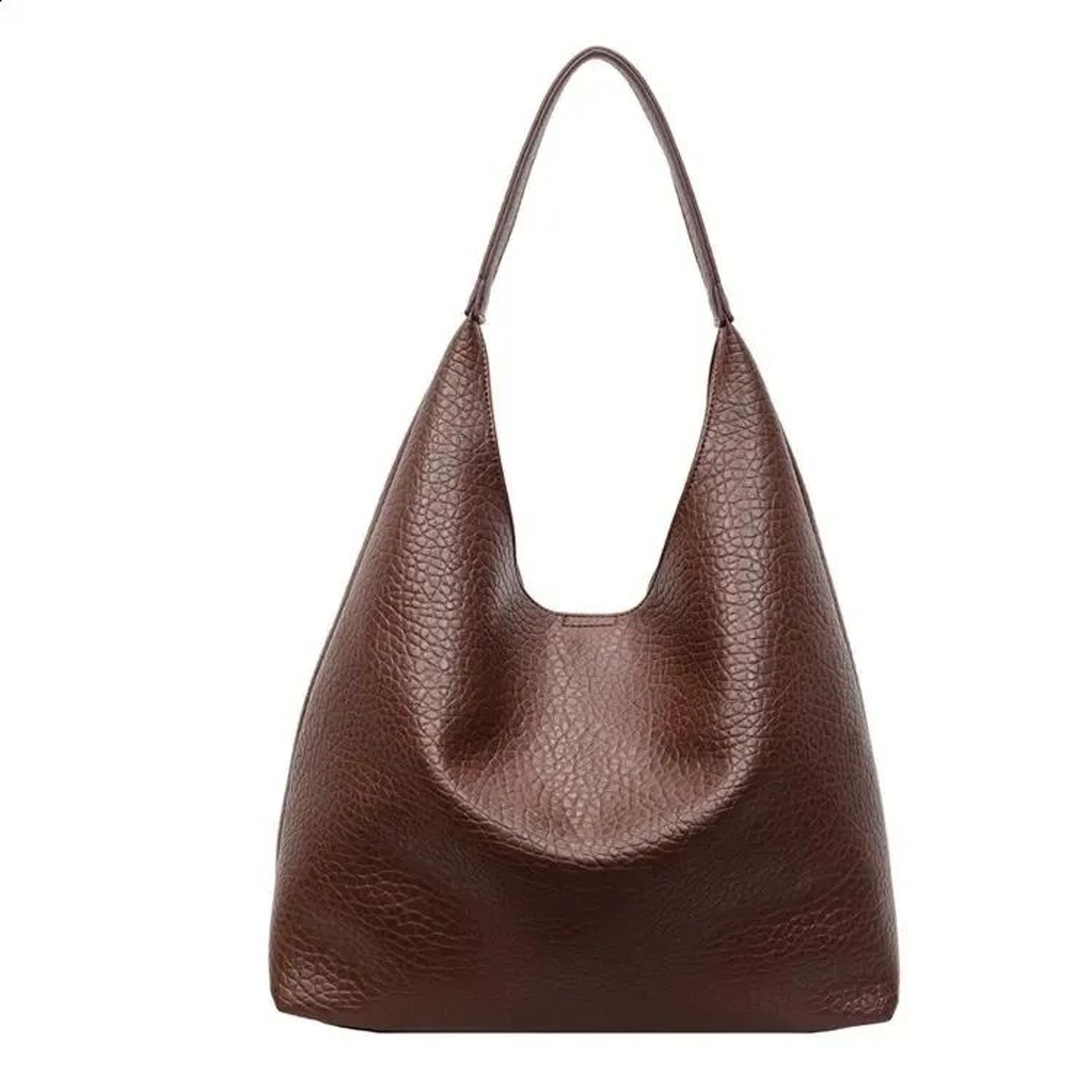 Womens Large Capacity Crescent Shoulder Bag With Single Strap 3