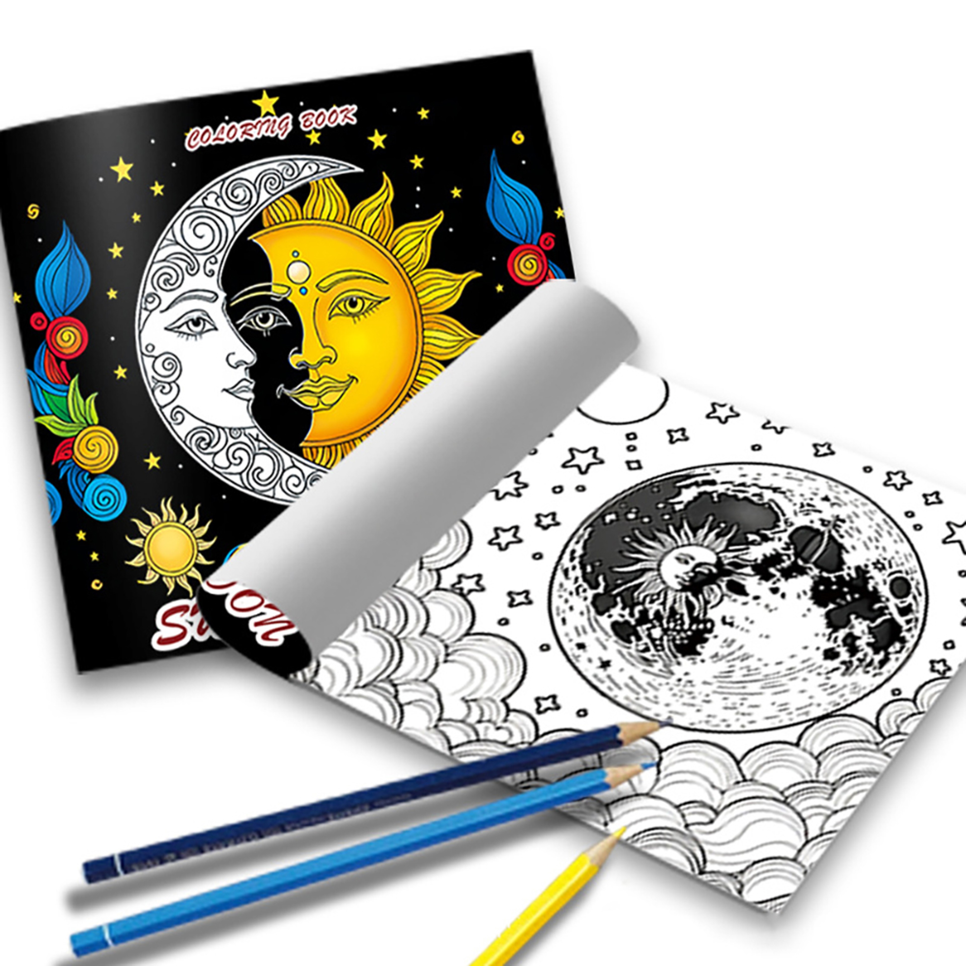 Creative Artistic Coloring Book, Stress Relief Art Therapy, with Patterns, Doodles, and Figure Drawing for Adults – view 2