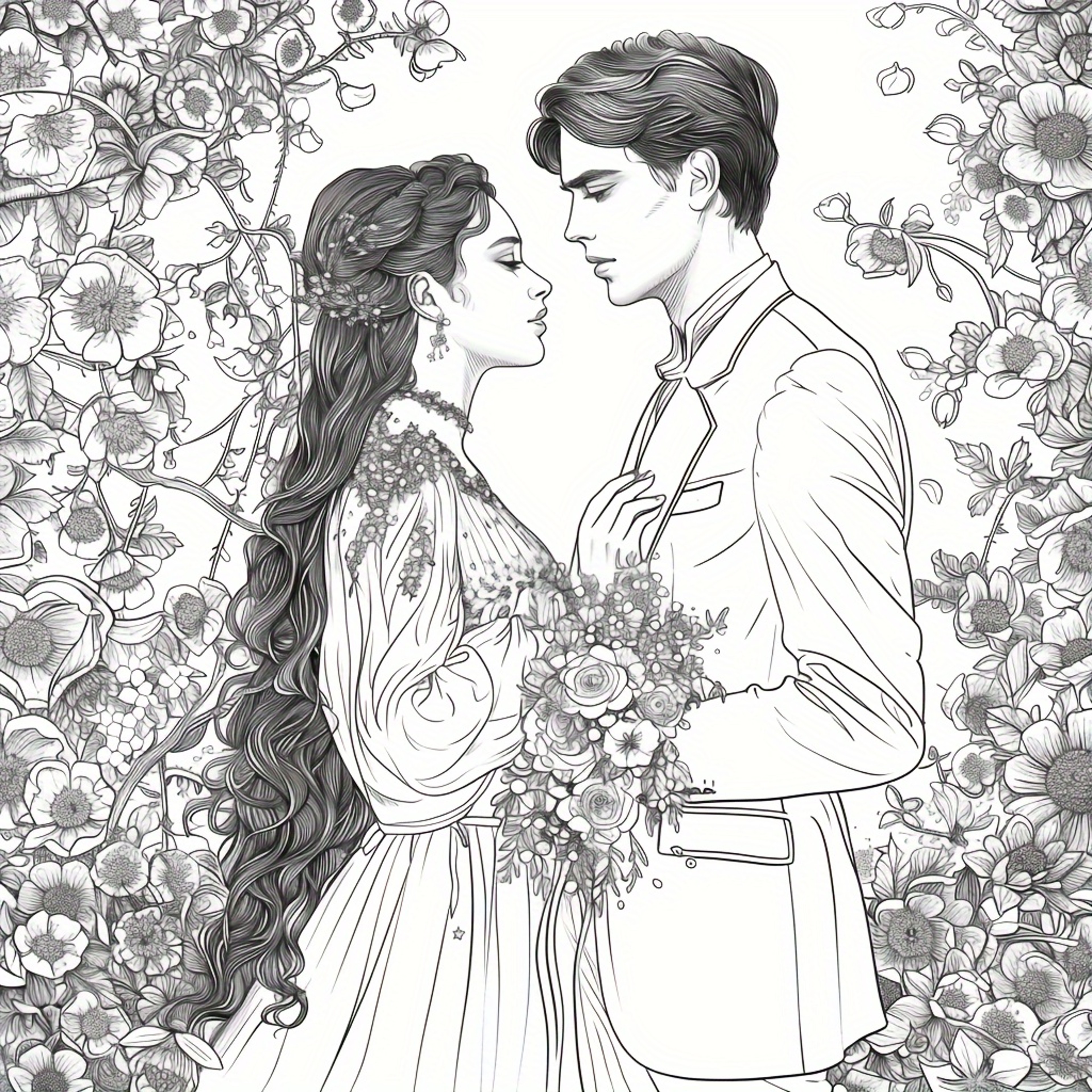 Beautiful Lovers Coloring Book For Adult Stress Reduction A Colouring Book For Stress Relief And Mo 5