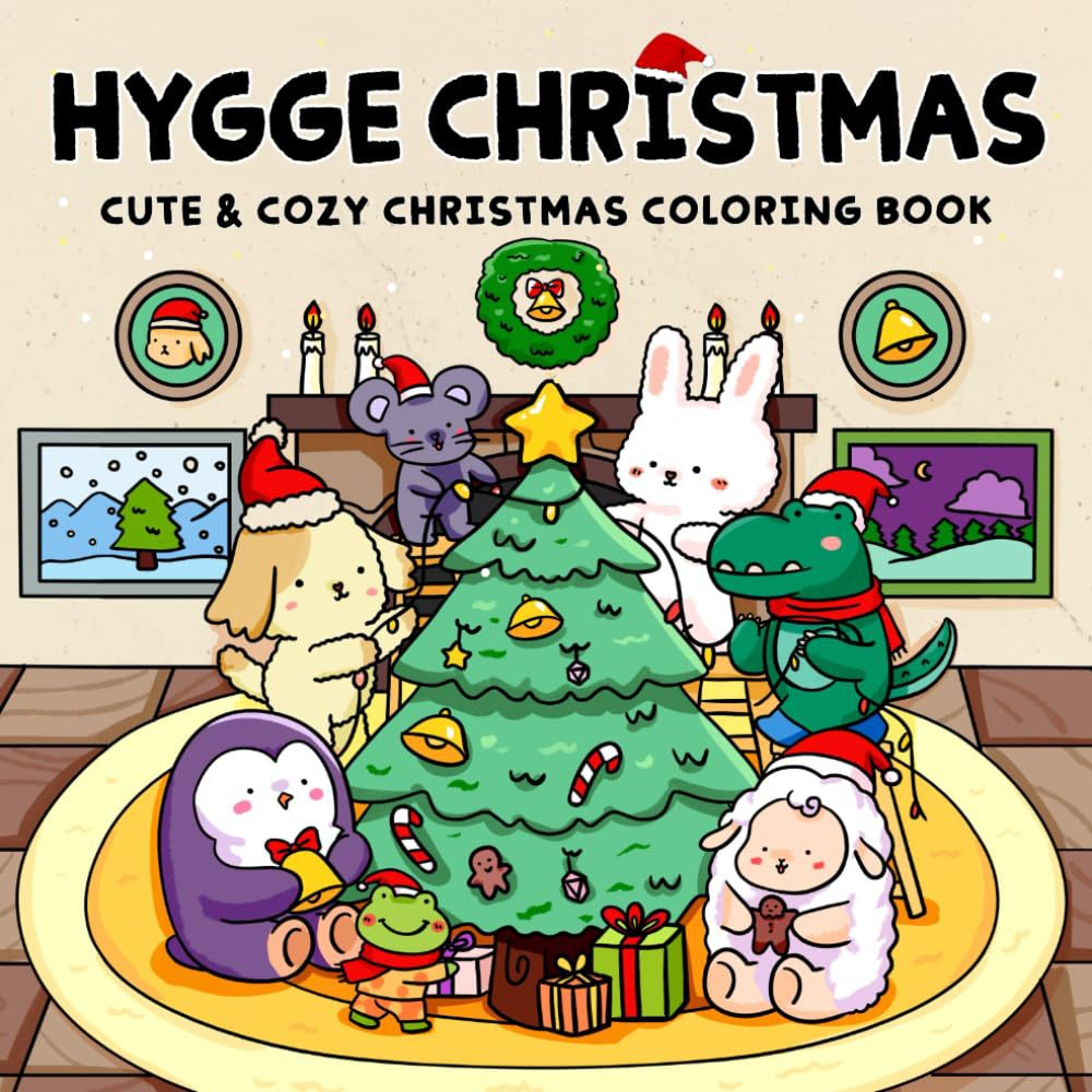 Diverse Themed Coloring Books, Unleash Creativity, Cozy Scenes, Fashion Vibes, Art Therapy For Adults – view 9