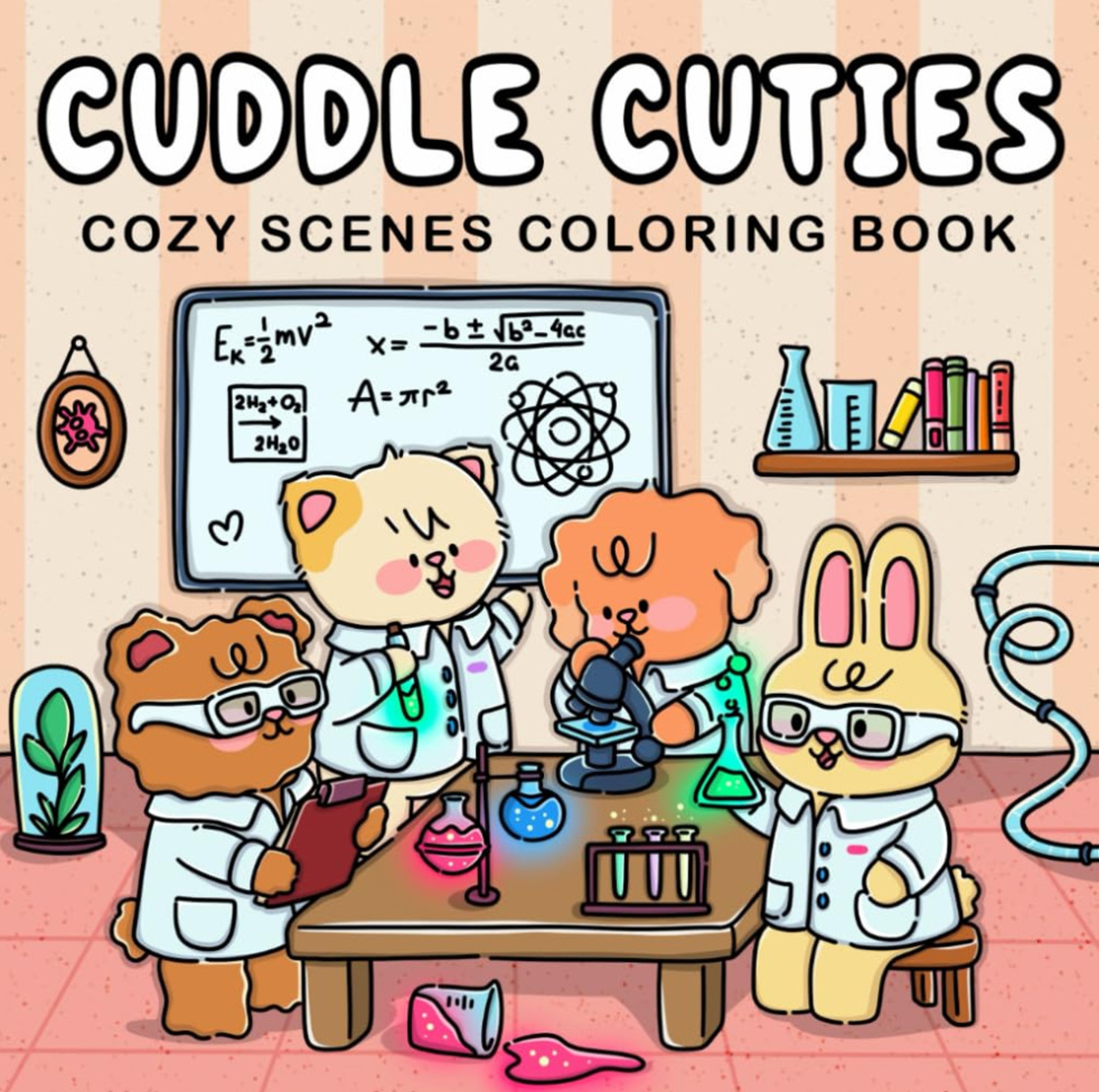 Diverse Themed Coloring Books, Unleash Creativity, Cozy Scenes, Fashion Vibes, Art Therapy For Adults – view 14