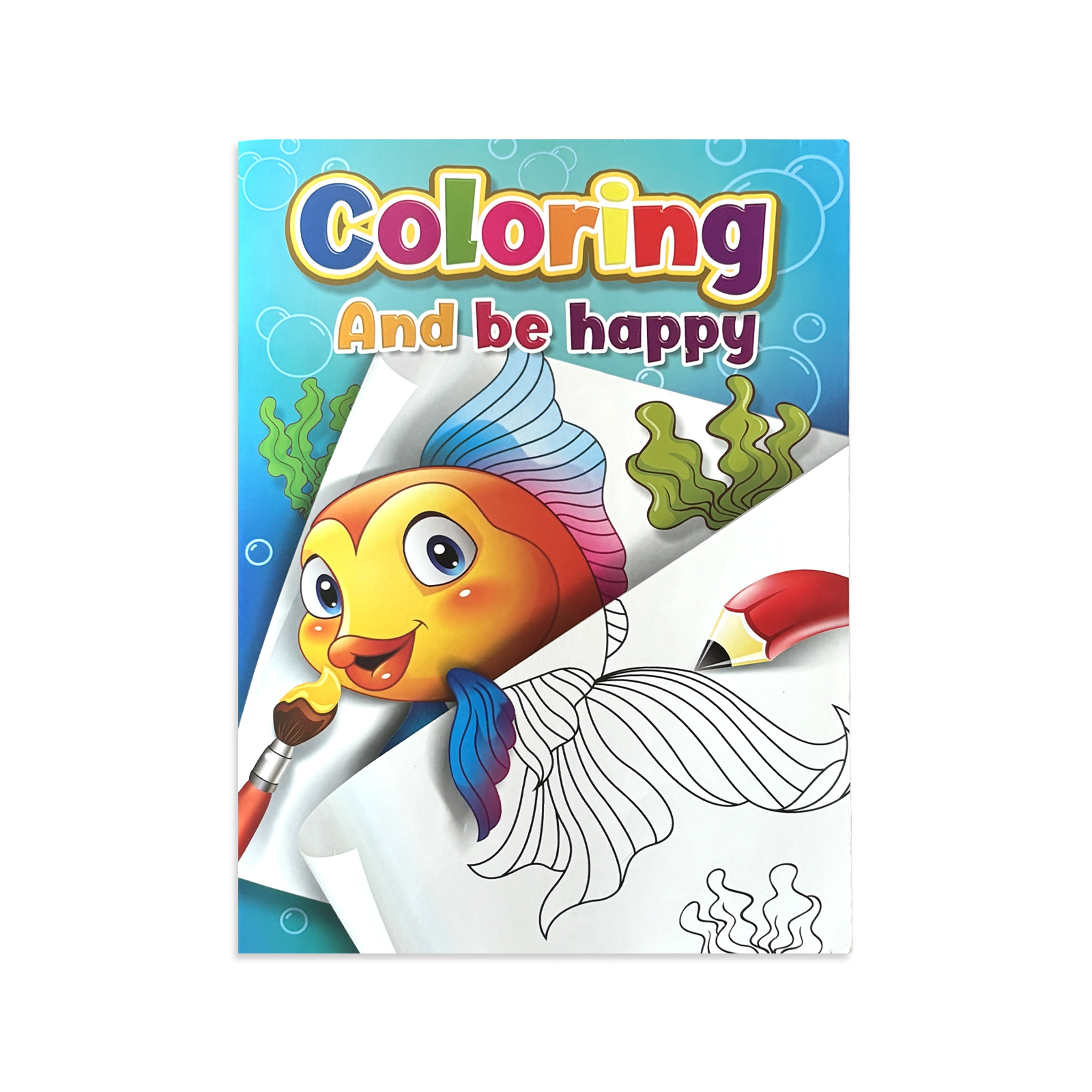 Spark Creativity, with the Sea Themed Kids Coloring Book, Coloring And be happy – view 6