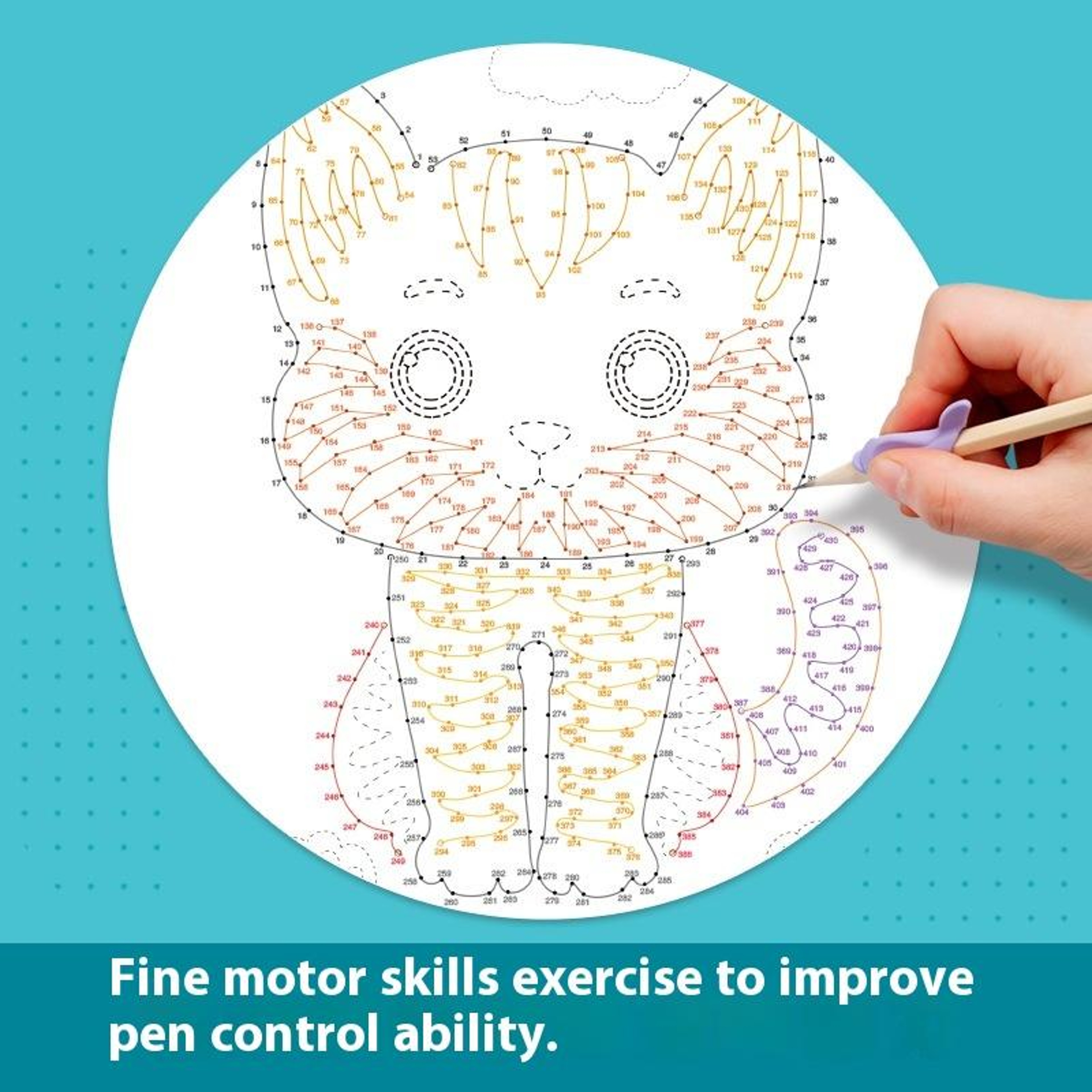 Children's Digital Connectivity And Colouring Book Set, Pattern Focused Training Book – view 5