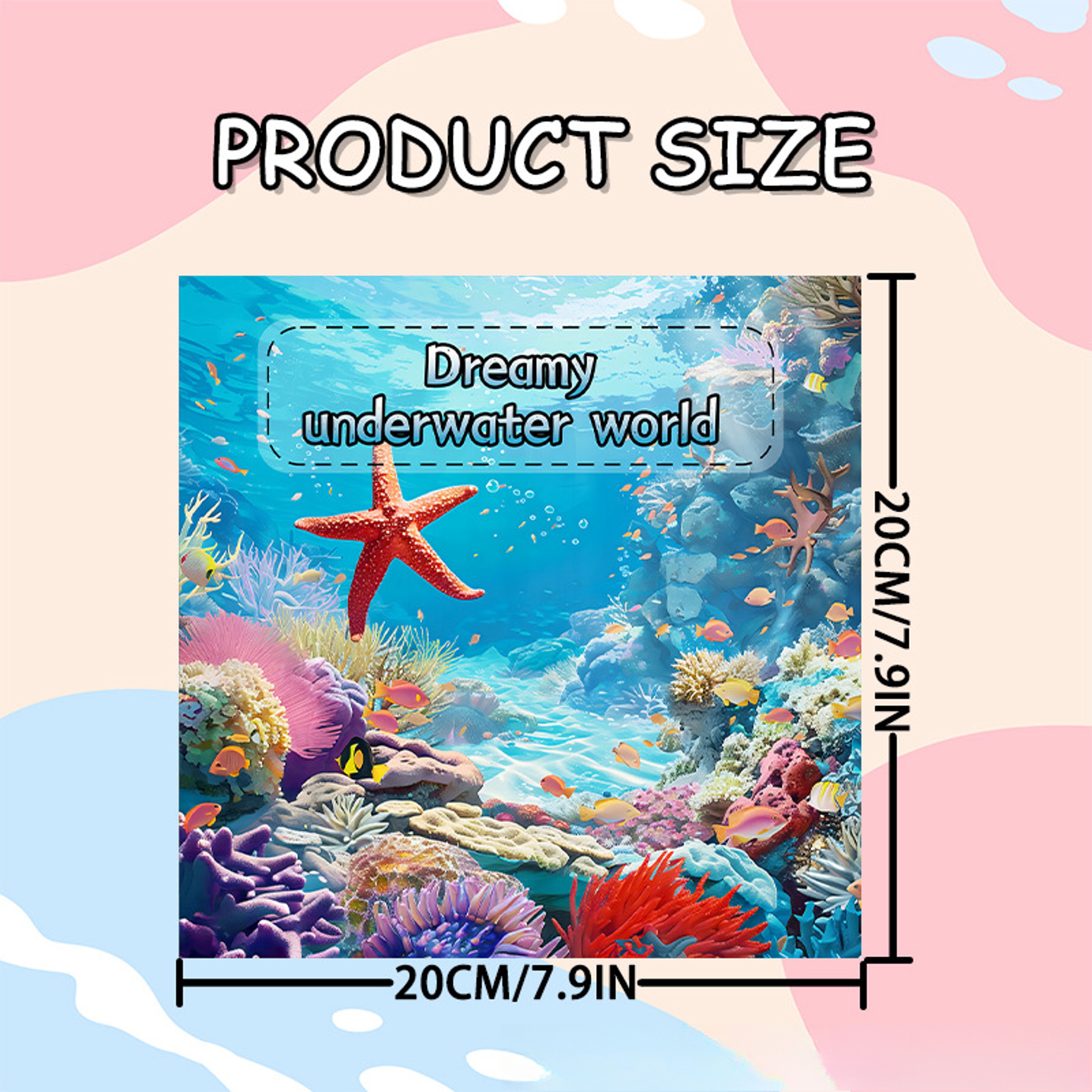 Underwater Wonders, A Relaxing Art Coloring Book, Featuring Ocean Life and Plants – view 4