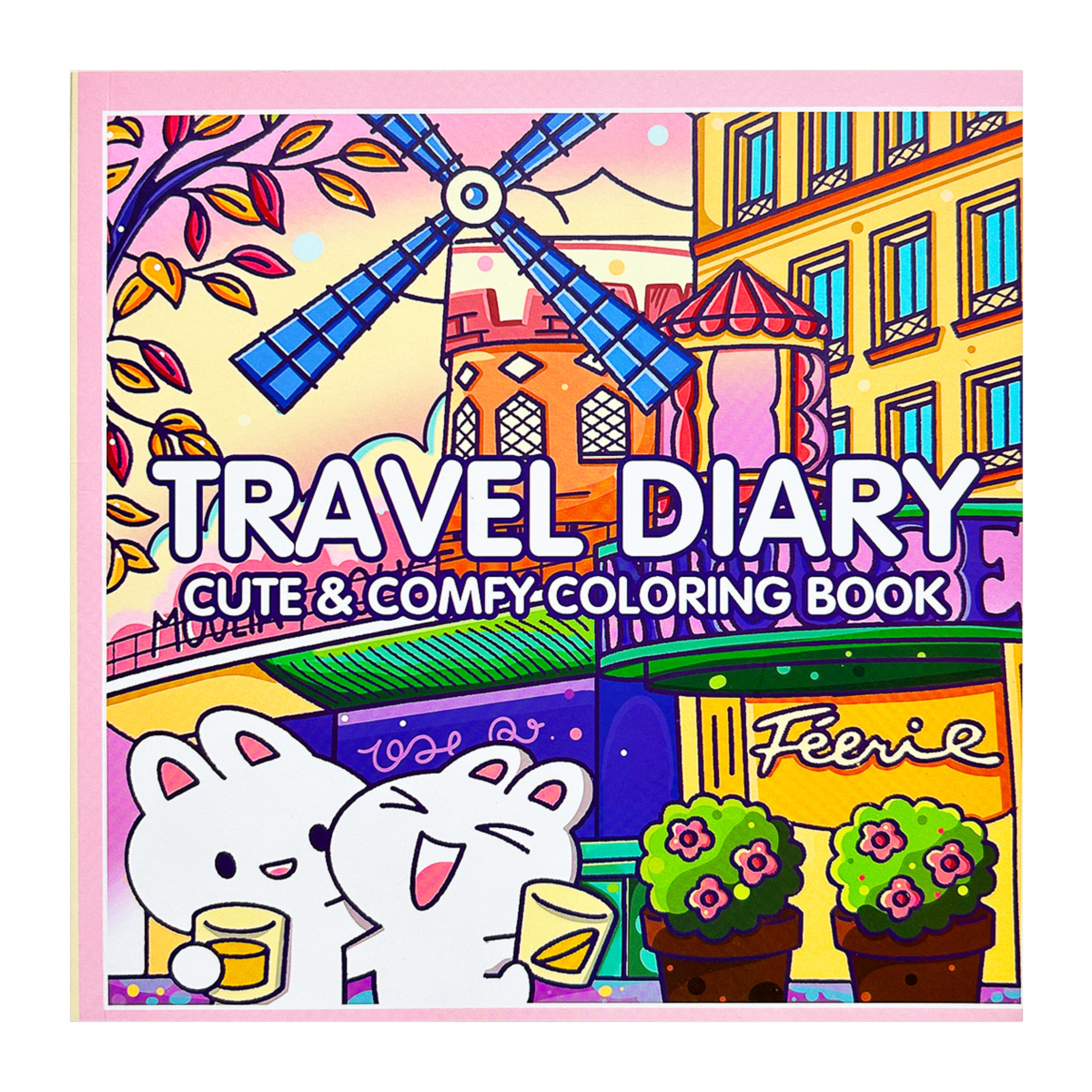 Childrens Anxiety Relief Coloring Book Stress Therapy Art Bold Illustrations Multiple Comforting Th 8