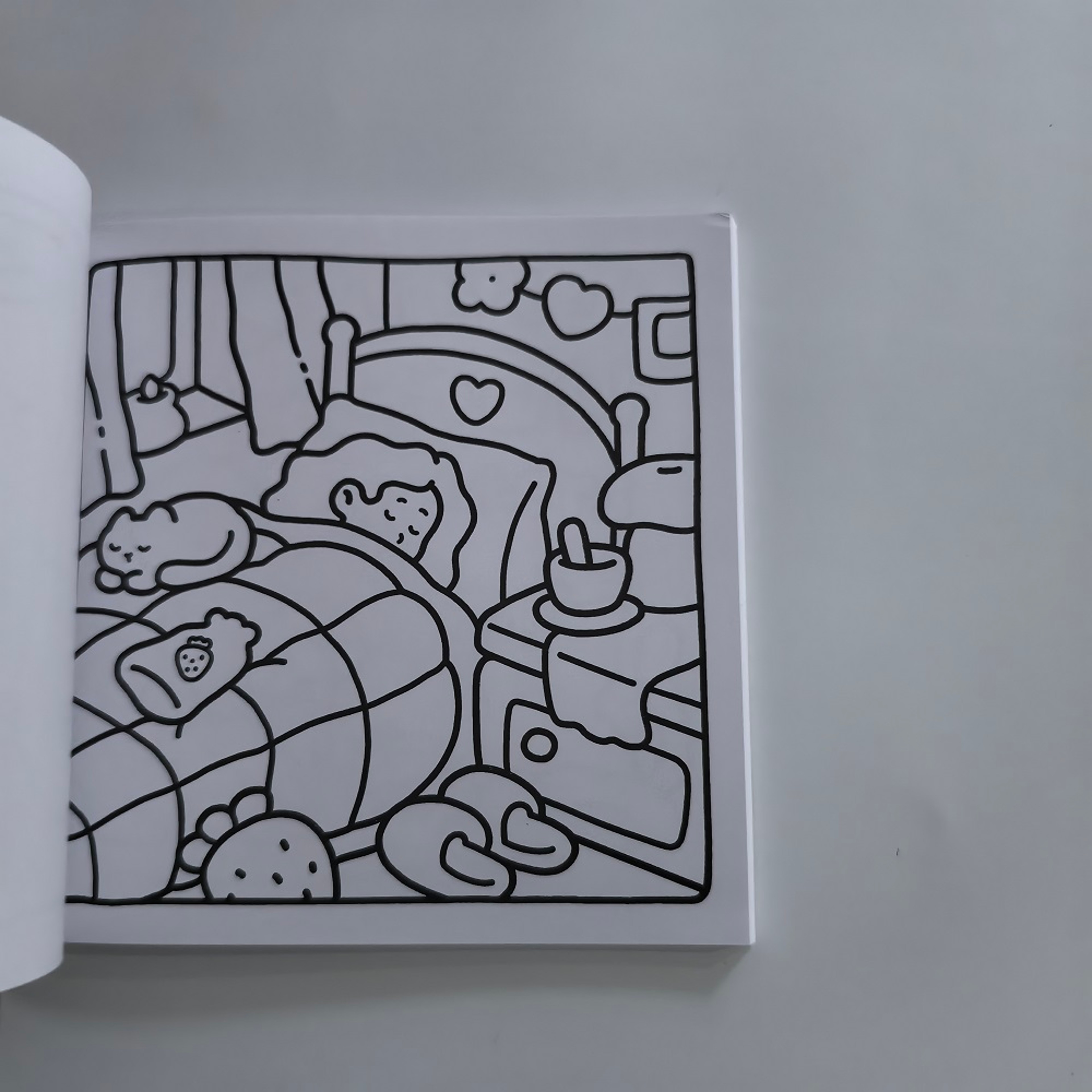 Stress Relief Drawing Book, Self Care Coloring Book for Adults, with Cute and Easy Illustrations, Perfect Gift – view 6