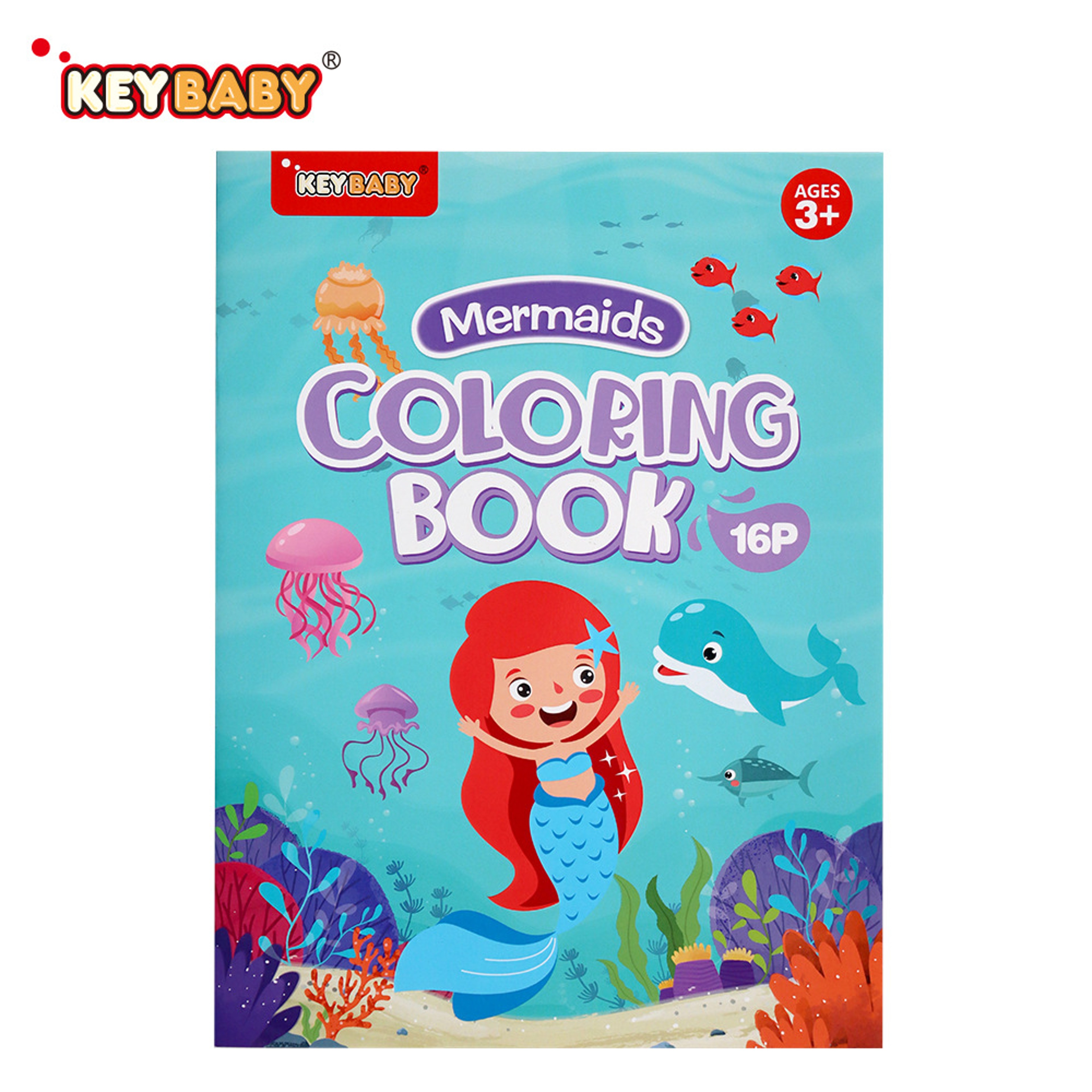 Montessori Baby Drawing Book Early Education Toys For School Childrens Coloring Books With Mermaid  10