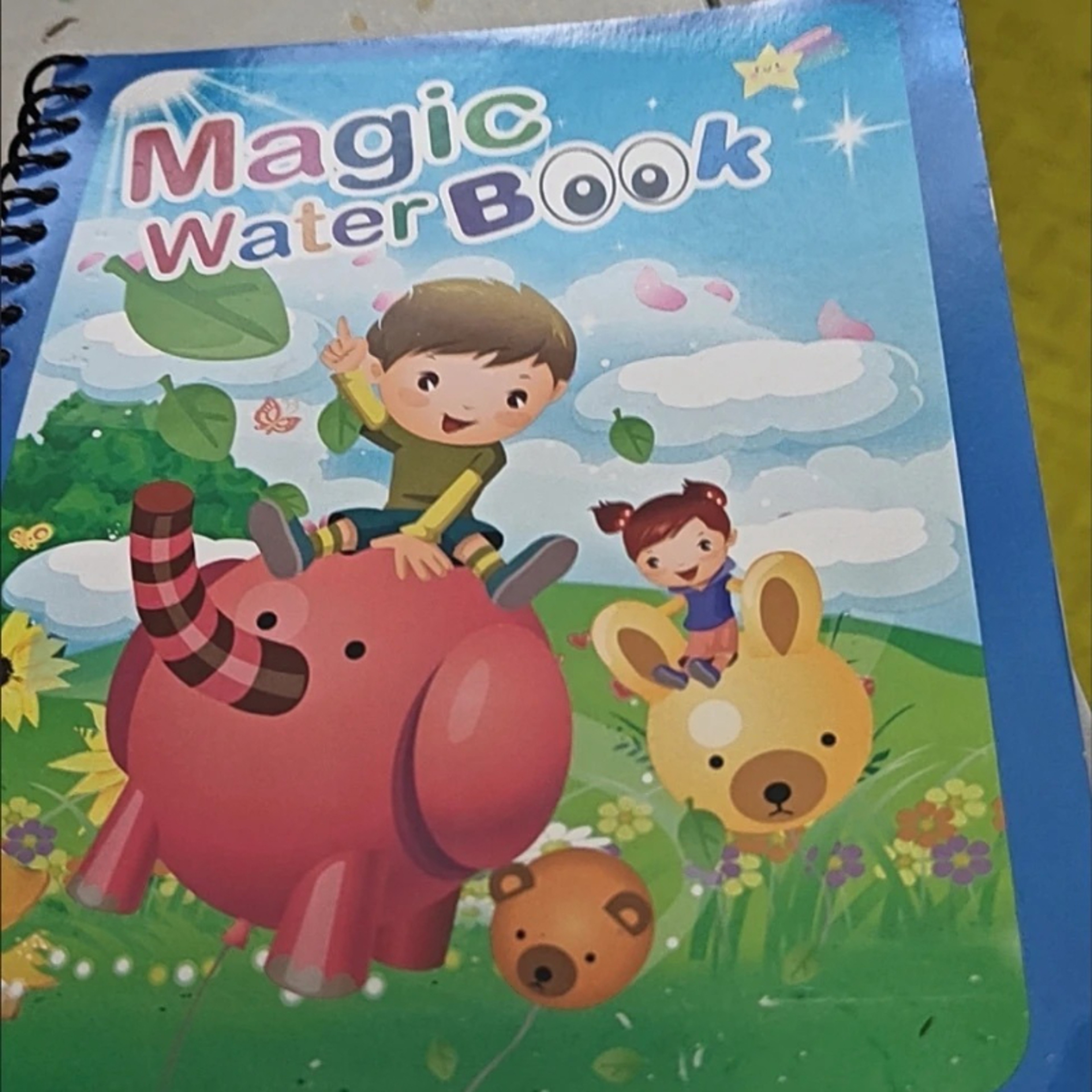 Creative Kids Water Drawing Book, Reusable Design, Portable Travel Toy, Holiday Christmas Gift – view 1
