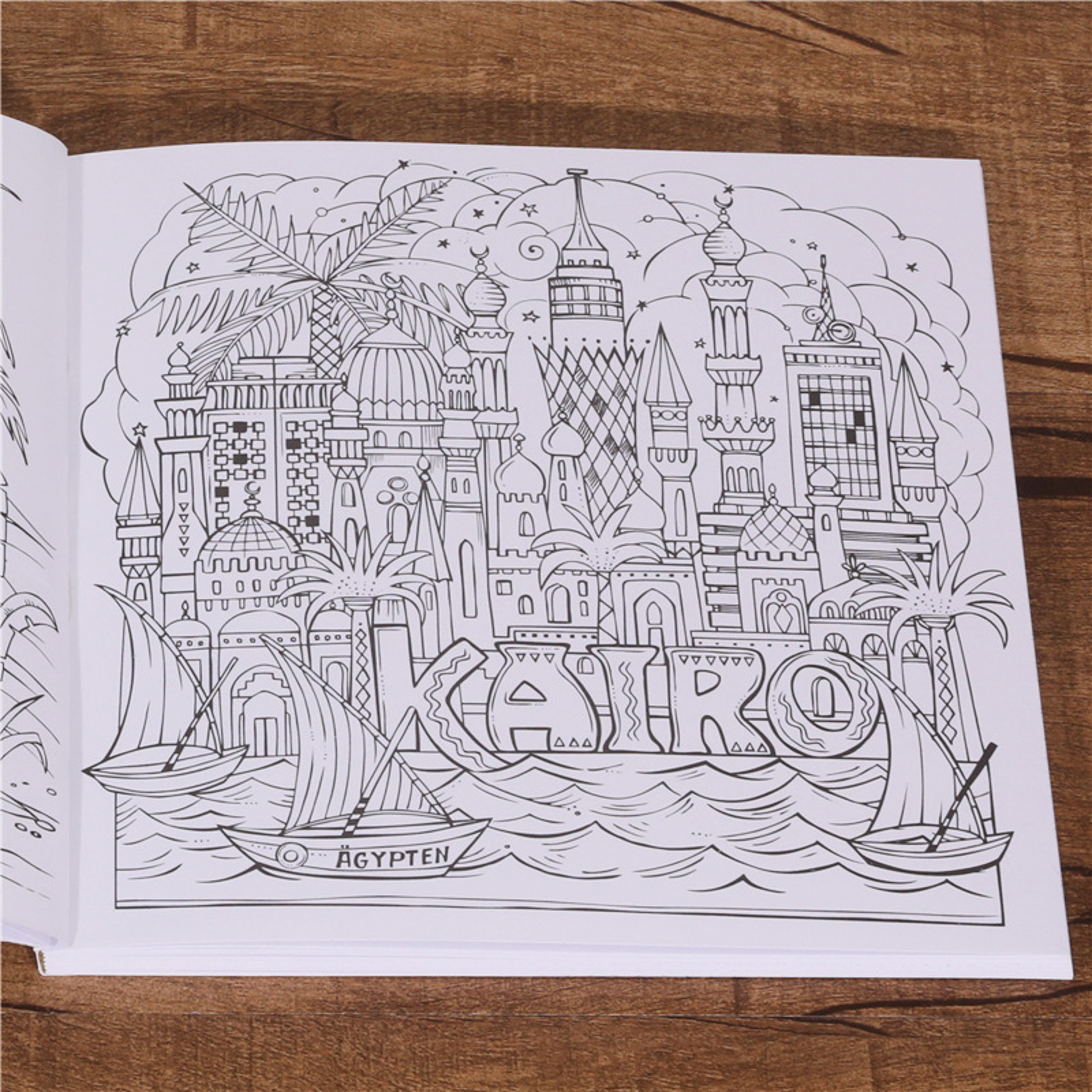 Adult Coloring Book for Travel, Relieve Stress with Graffiti Painting, A Fun Drawing Book for Color and Enjoyment – view 3
