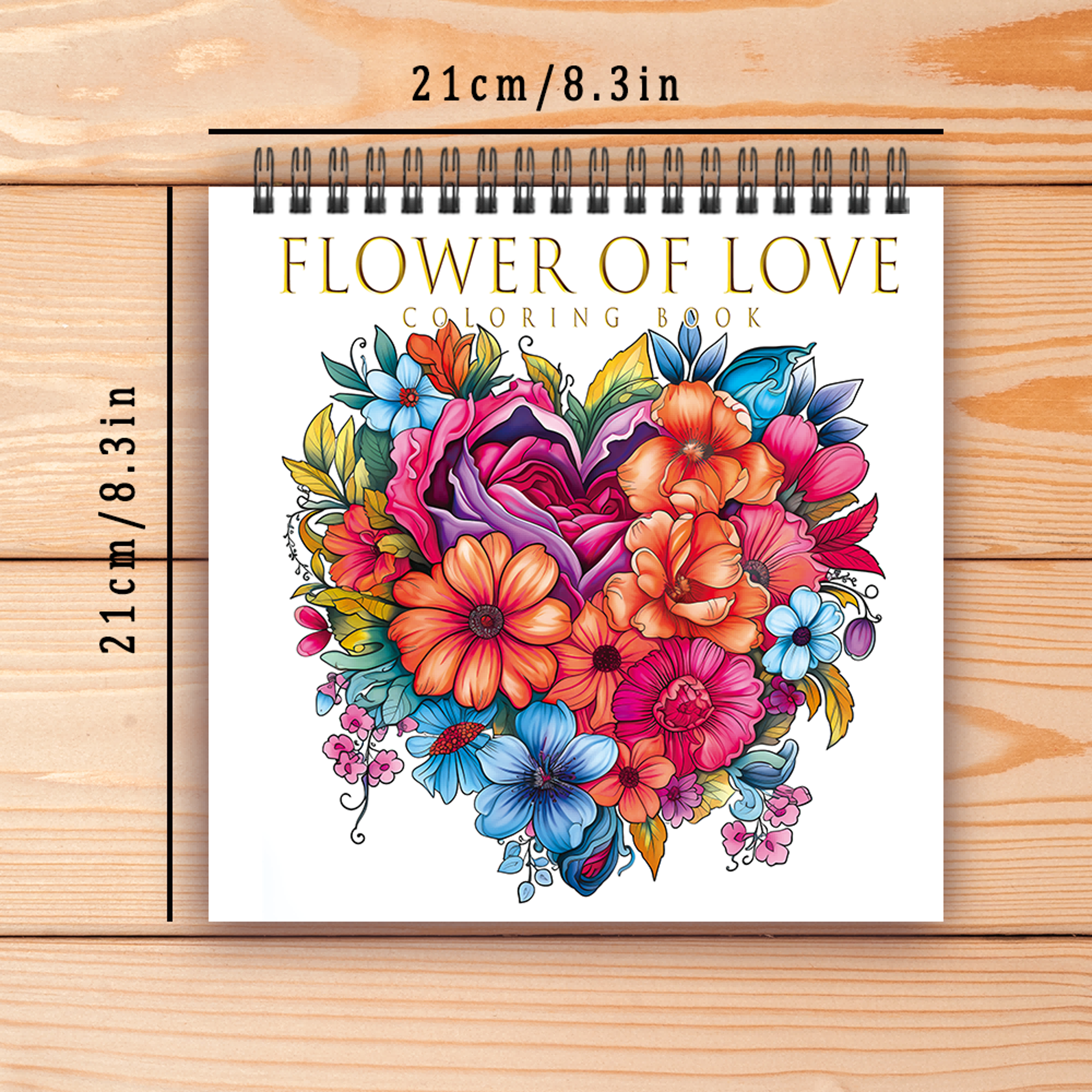 Women's Adult Coloring Book, Spiral Binding, Creative Drawing Book, Ideal Birthday Gift and Holiday Party Gift – view 9