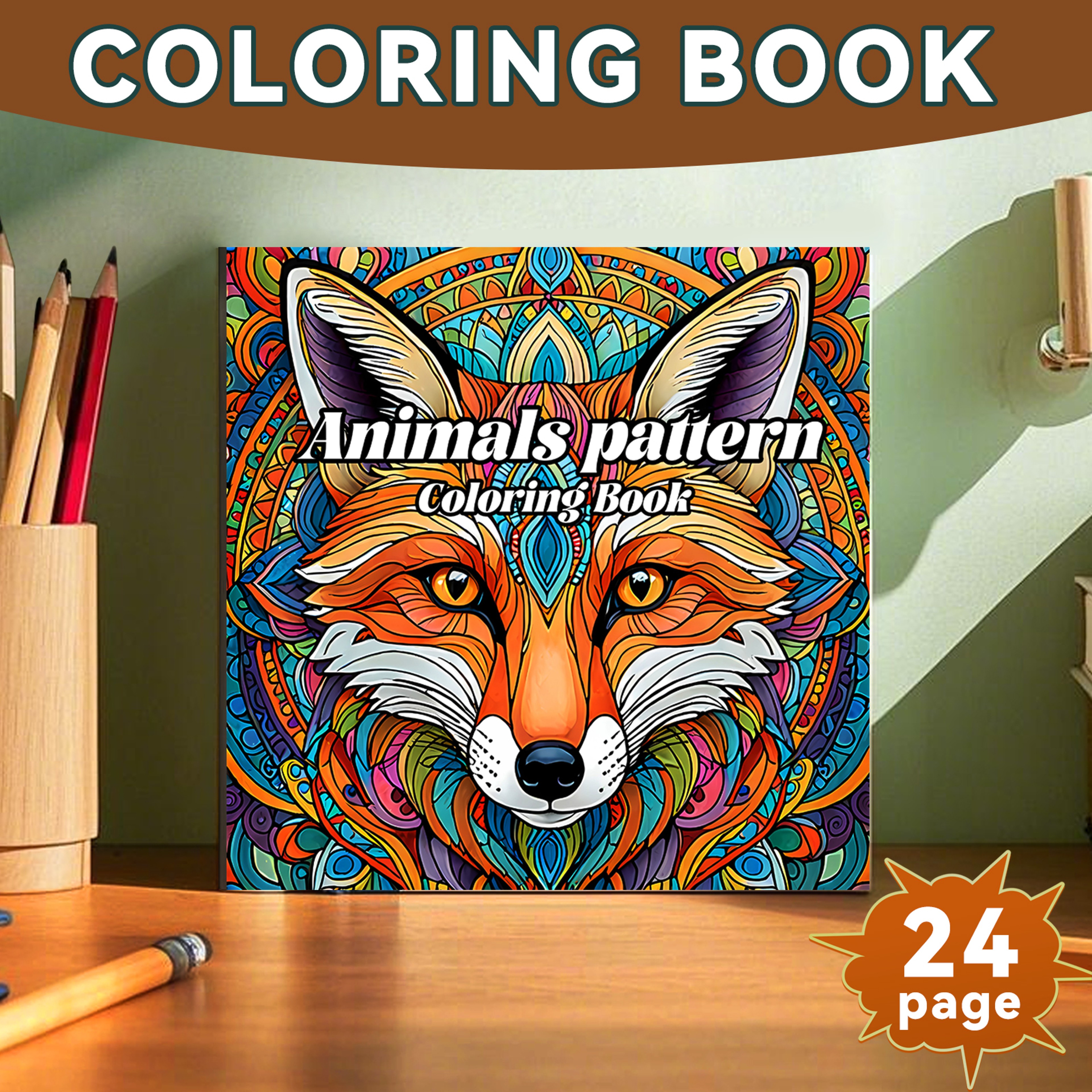 Animals Paradise Colouring Book, The Perfect Gift for Birthday Parties, Stress Relief, and Creative Graffiti Art – view 2