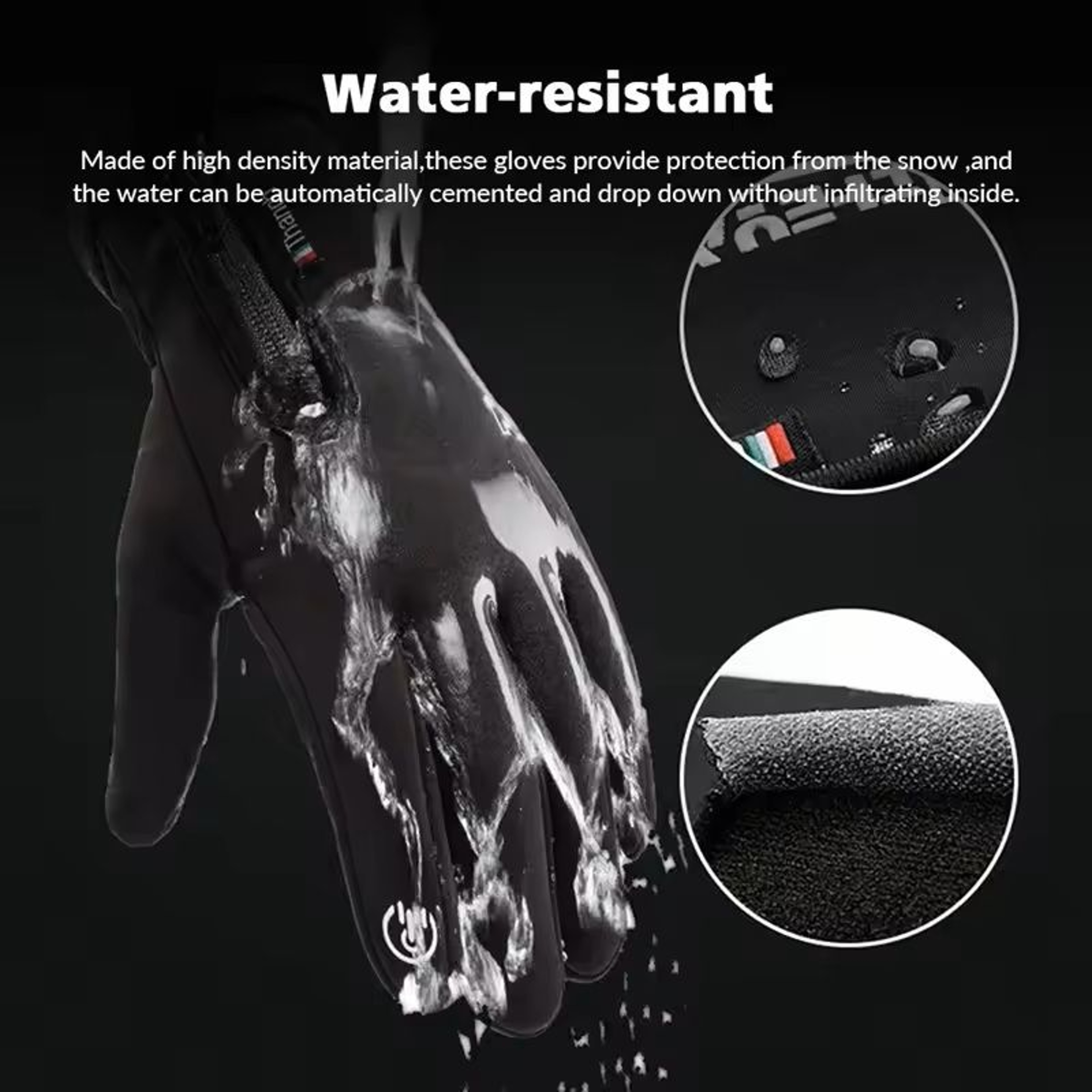 Waterproof Thermal Touchscreen Winter Gloves 2