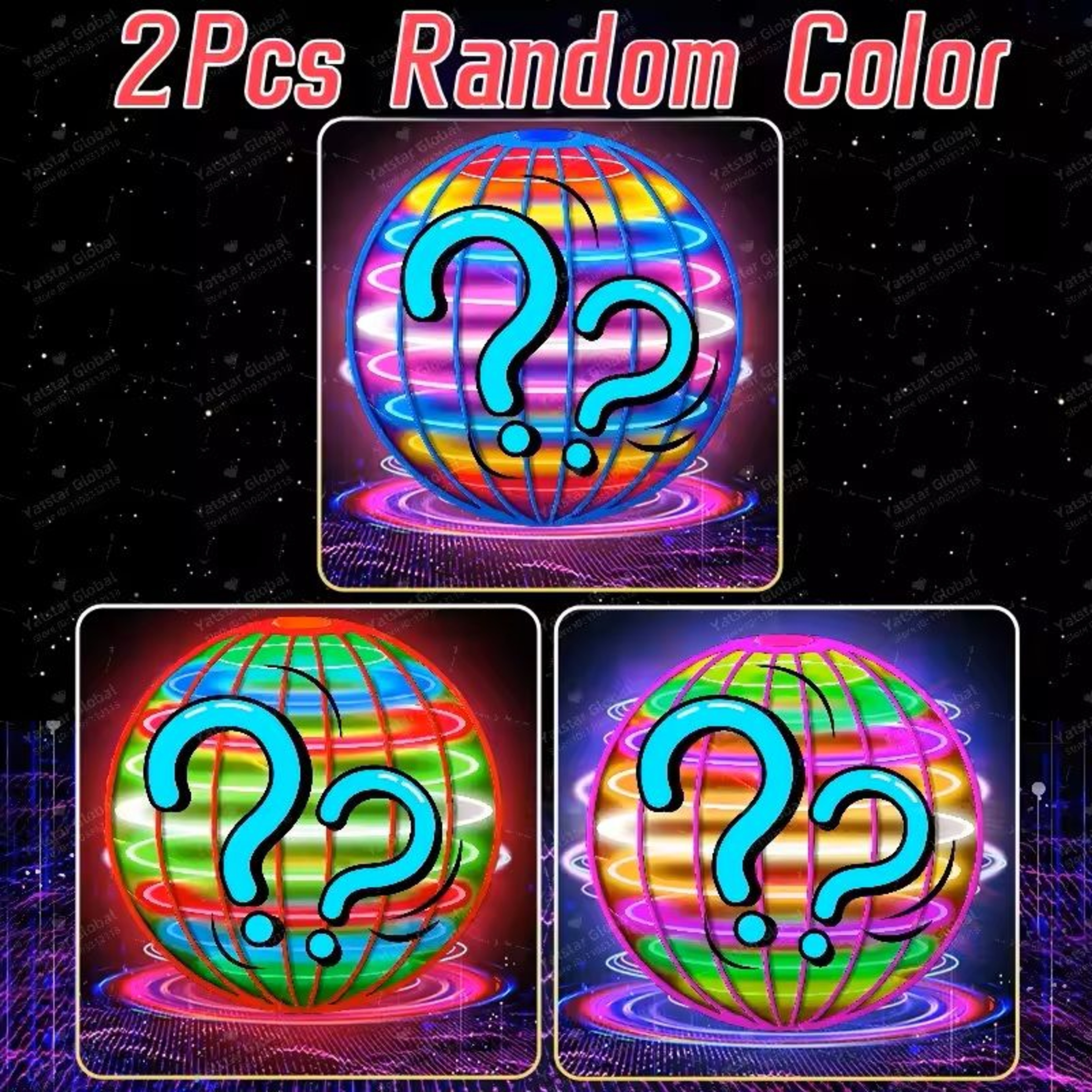 LED Boomerang Flying Ball Toy 7