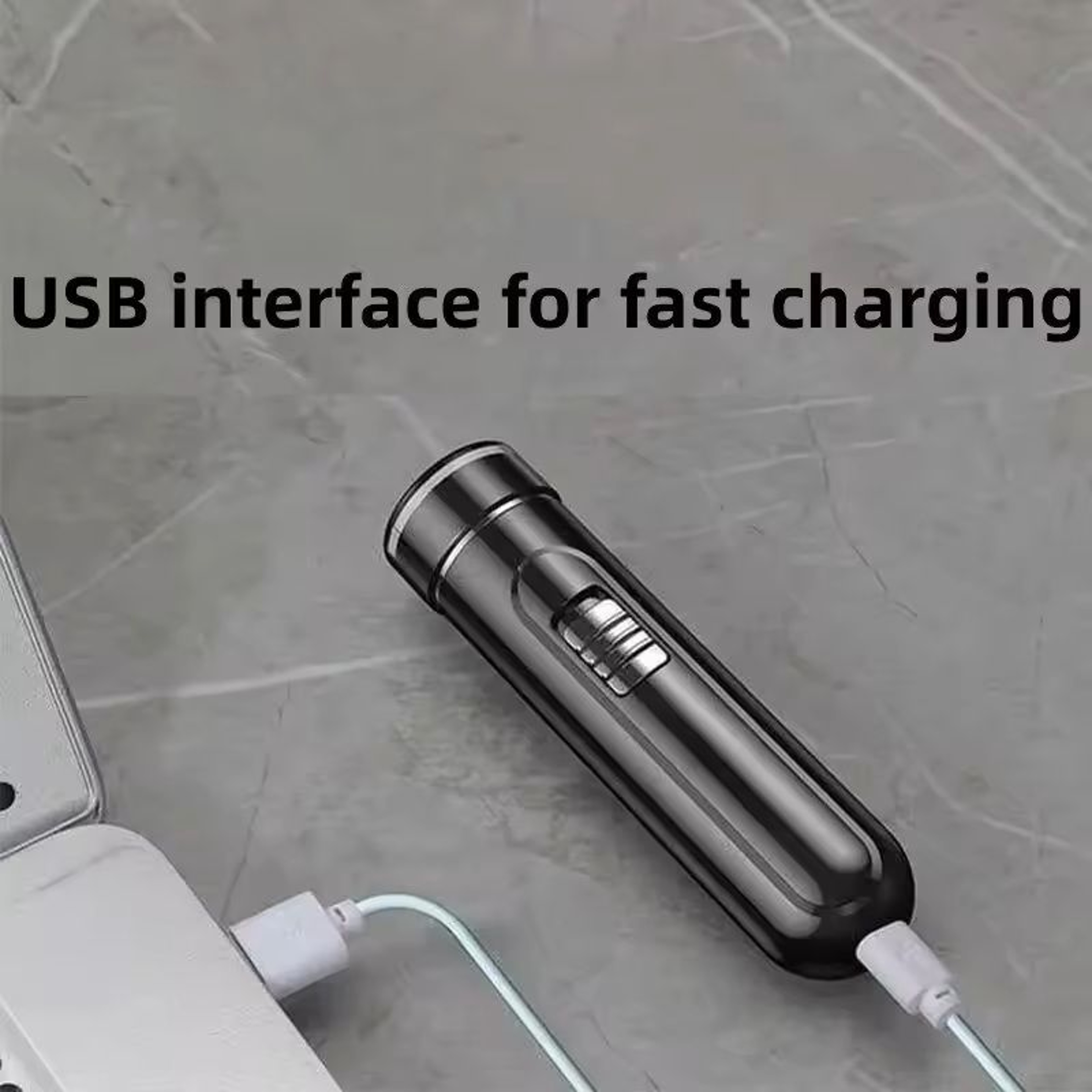 USB Rechargeable Wet  Dry Electric Razor For Men 2
