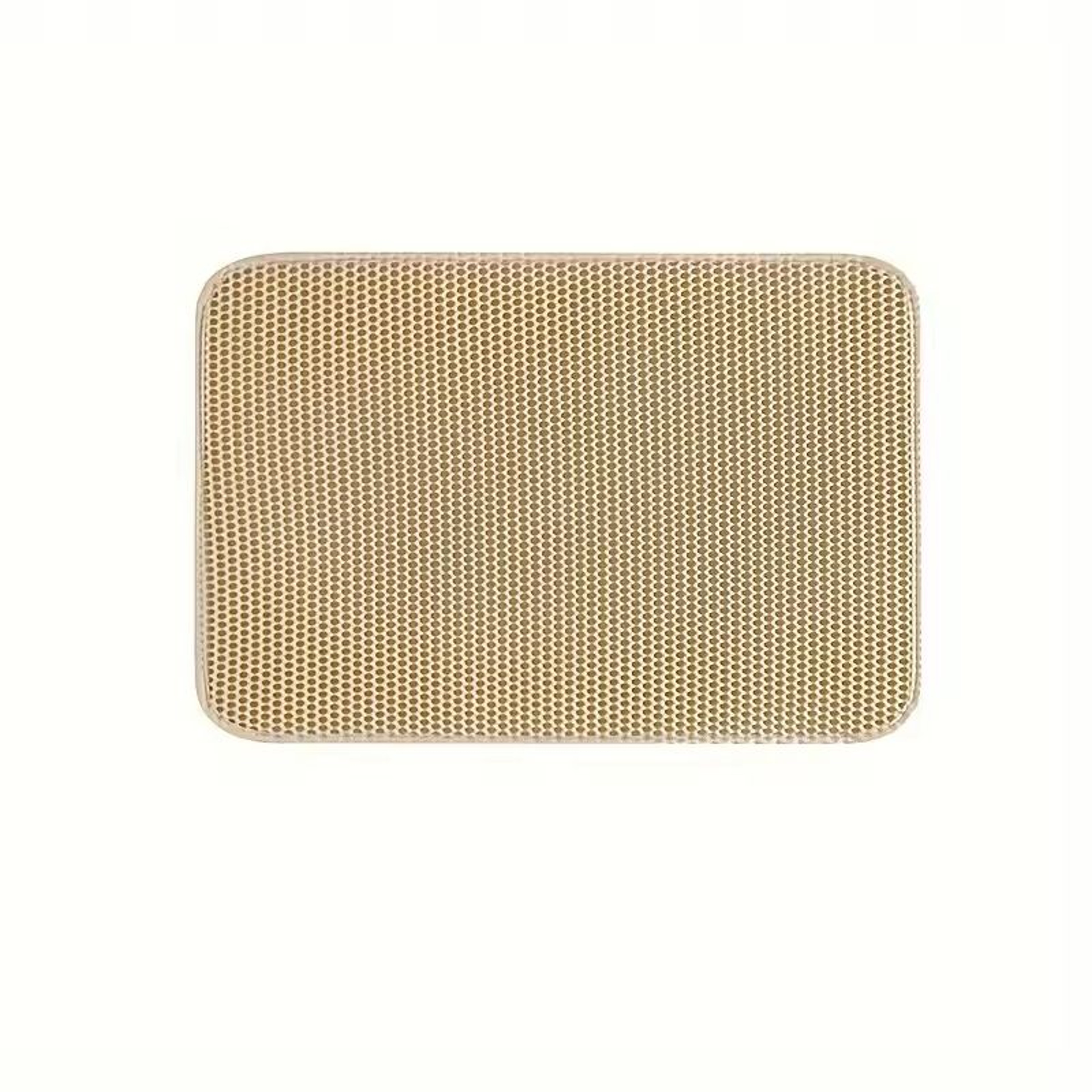 Large Honeycomb DoubleLayer Cat Litter Mat  Waterproof  Easy Clean 2