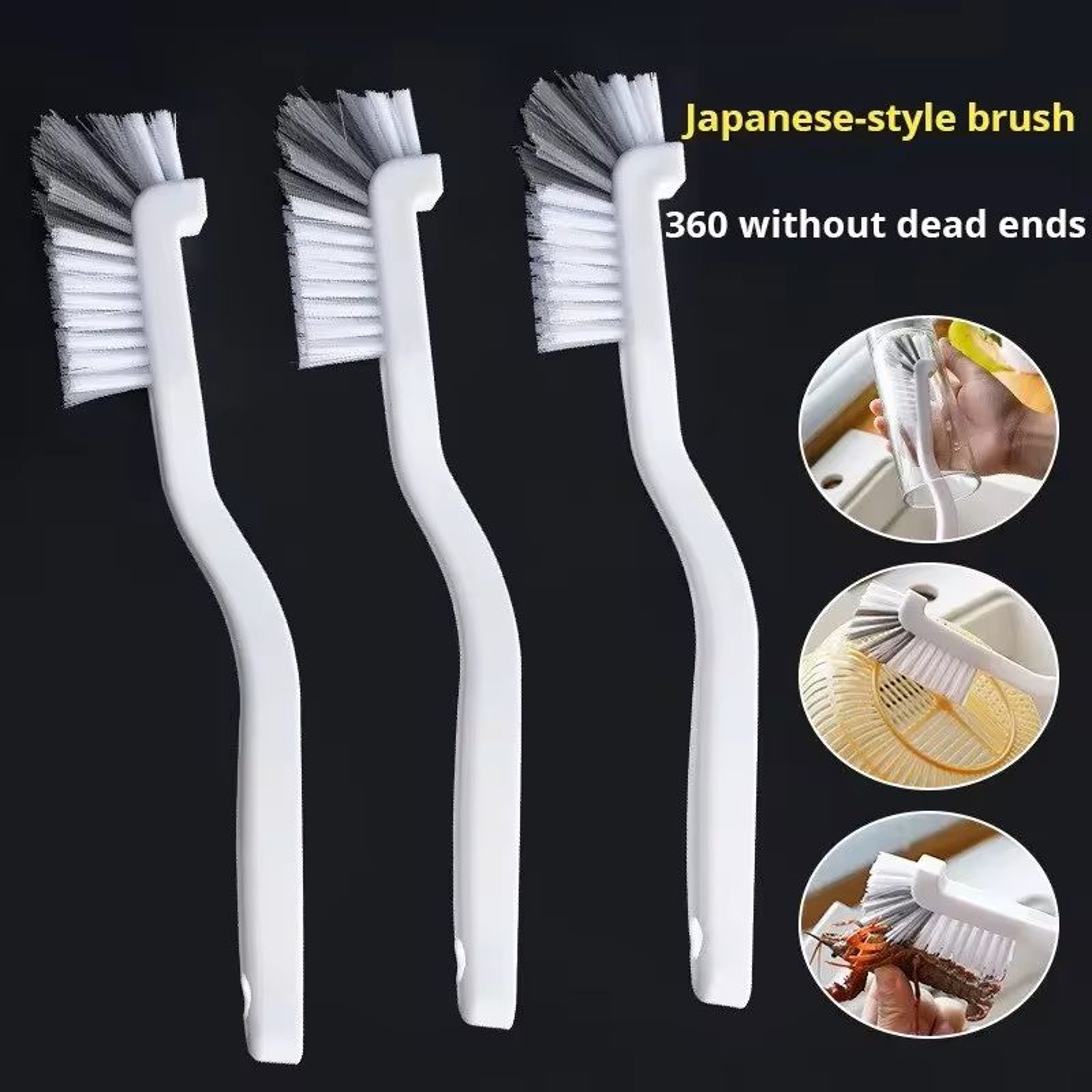 FlexClean LongHandle Elbow Brush  DeepReach Cleaning For Sinks Drains  Motorcycle Parts 7