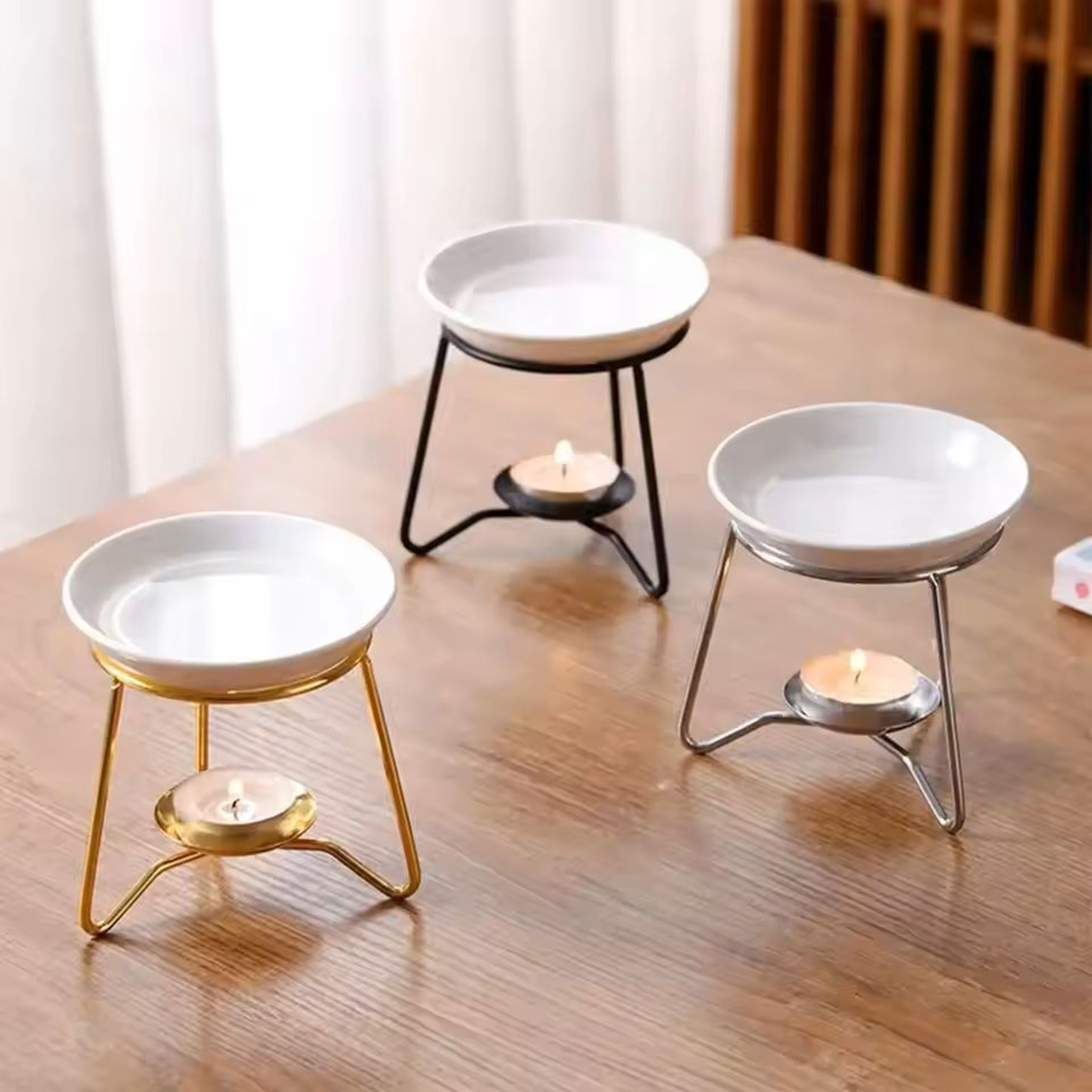 Stylish WaxMelt  Tealight Oil Burner  Aroma Diffuser Home Decor 10