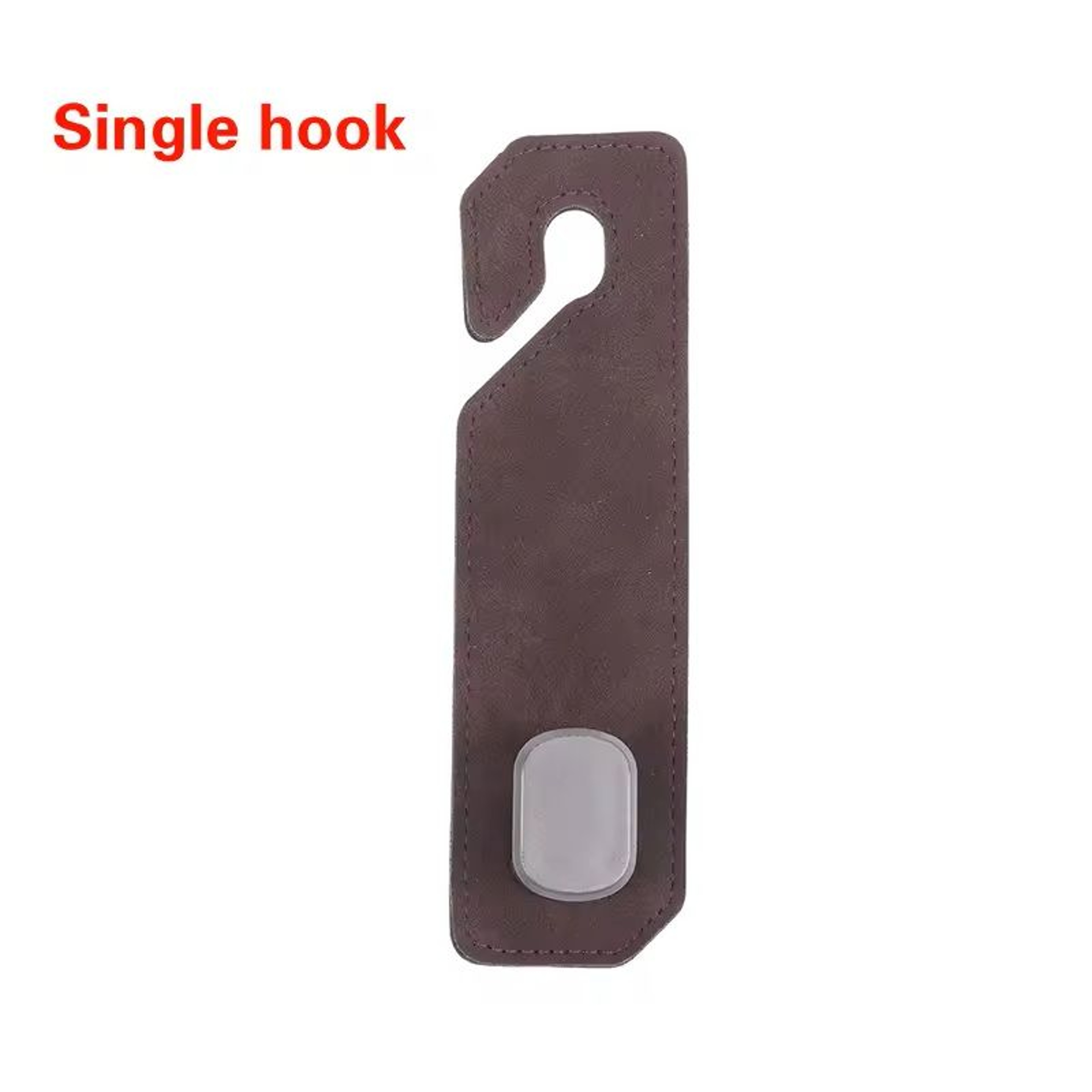 Premium Suede Car Headrest Hook  Universal LoadBearing Seat Back Organizer 1